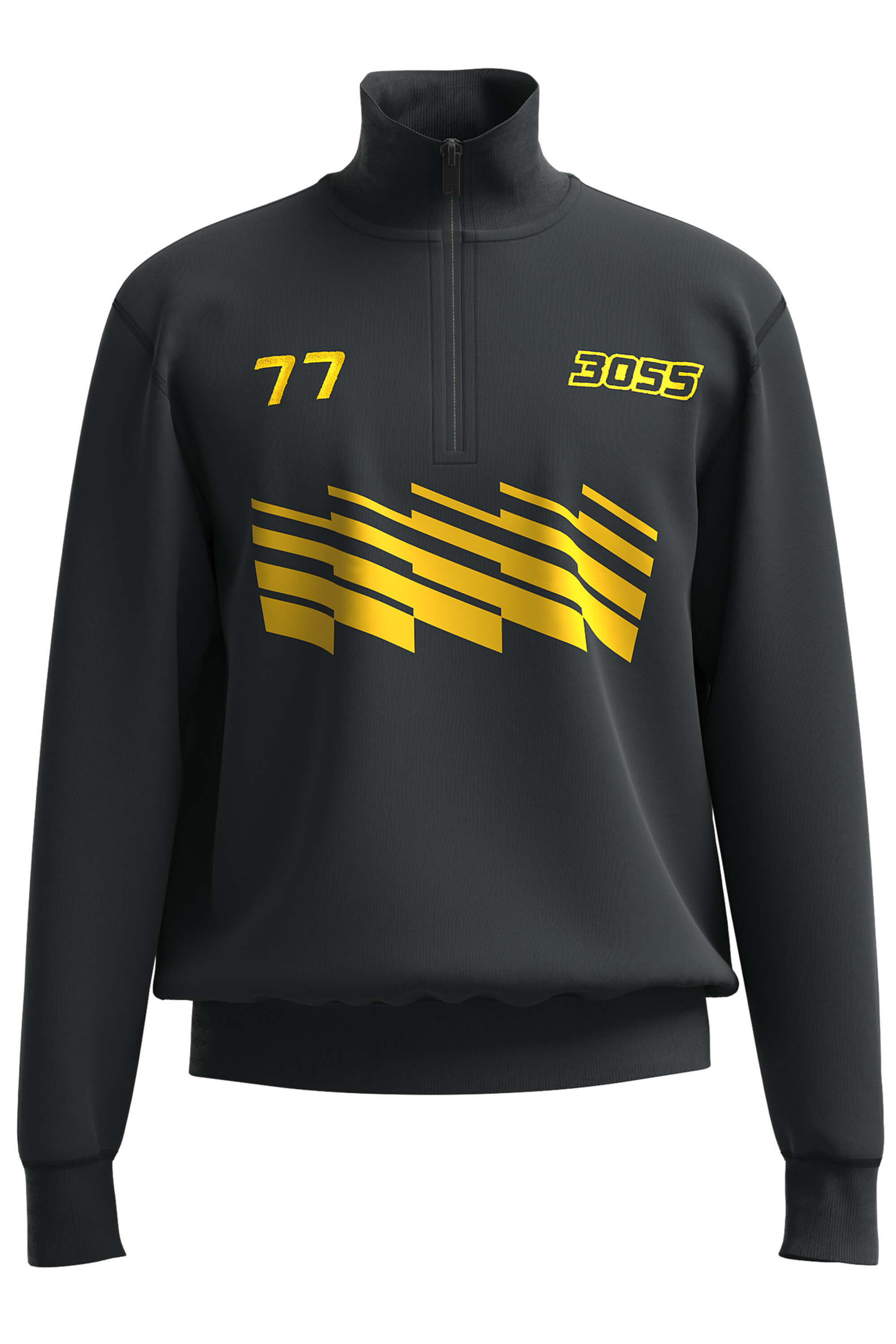 Hugo Boss Zeretrobike Zip Sweat Black