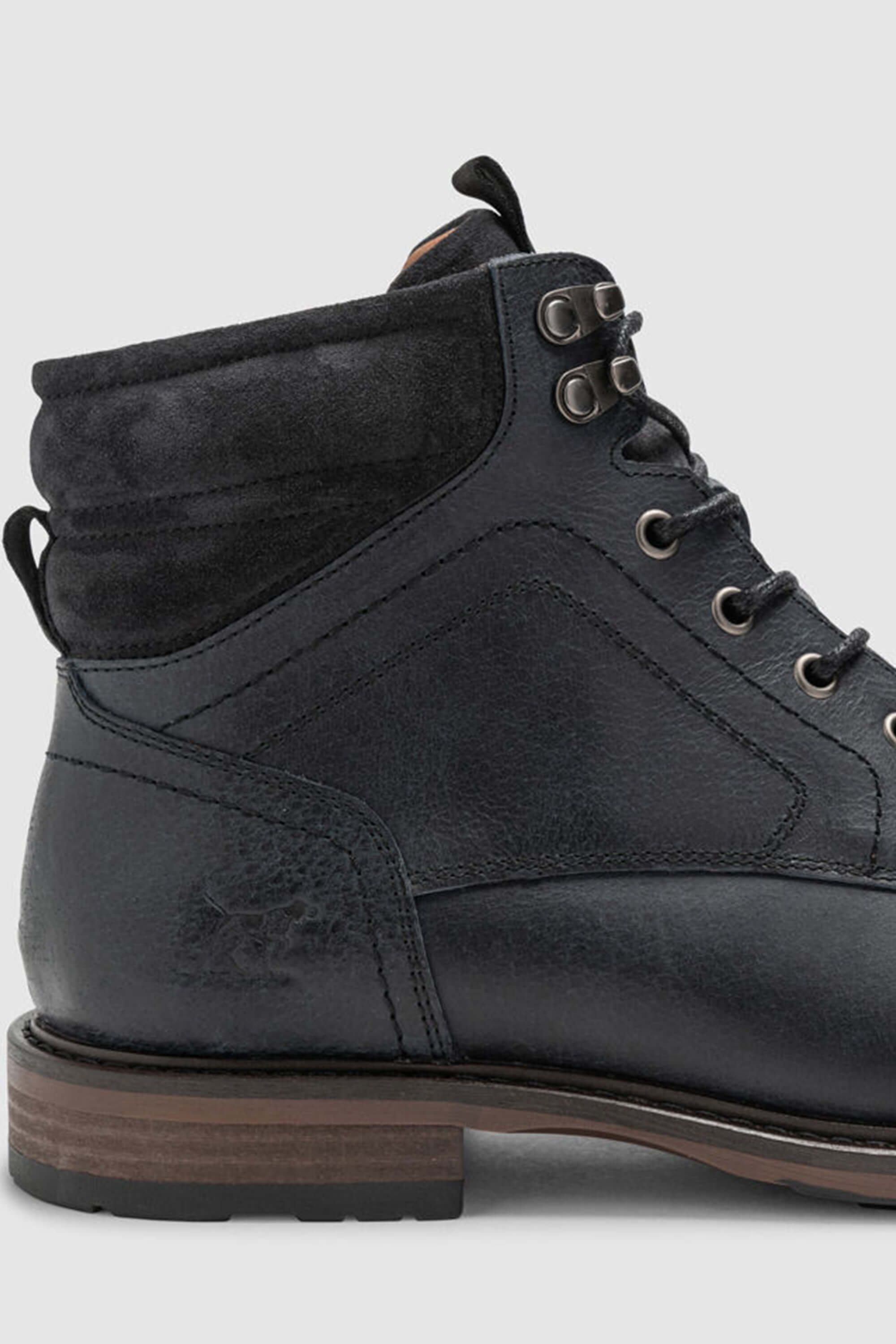 Rodd & Gunn Dunedin Military Boot Onyx Wash