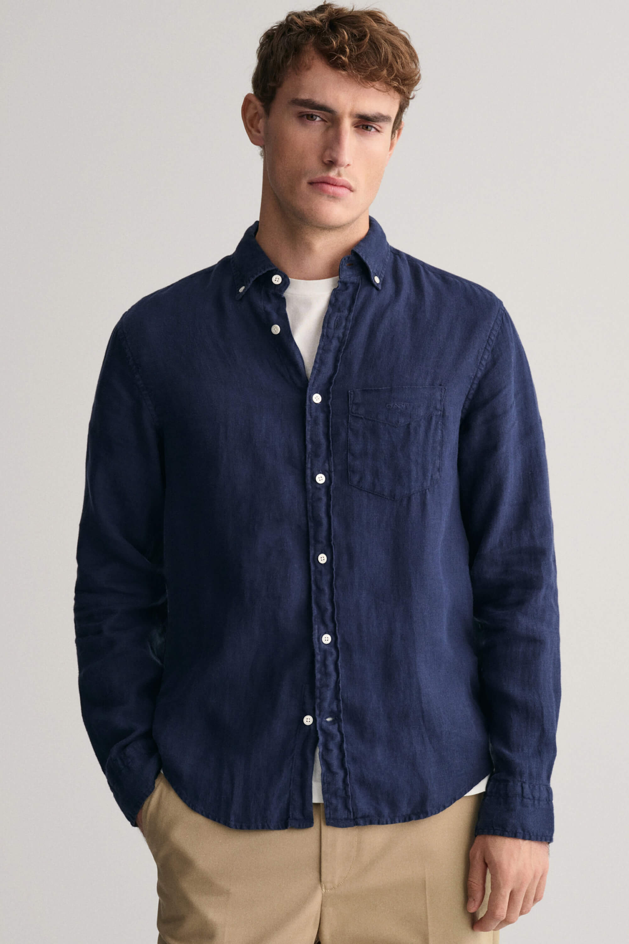 Gant Garment Dyed Linen Shirt