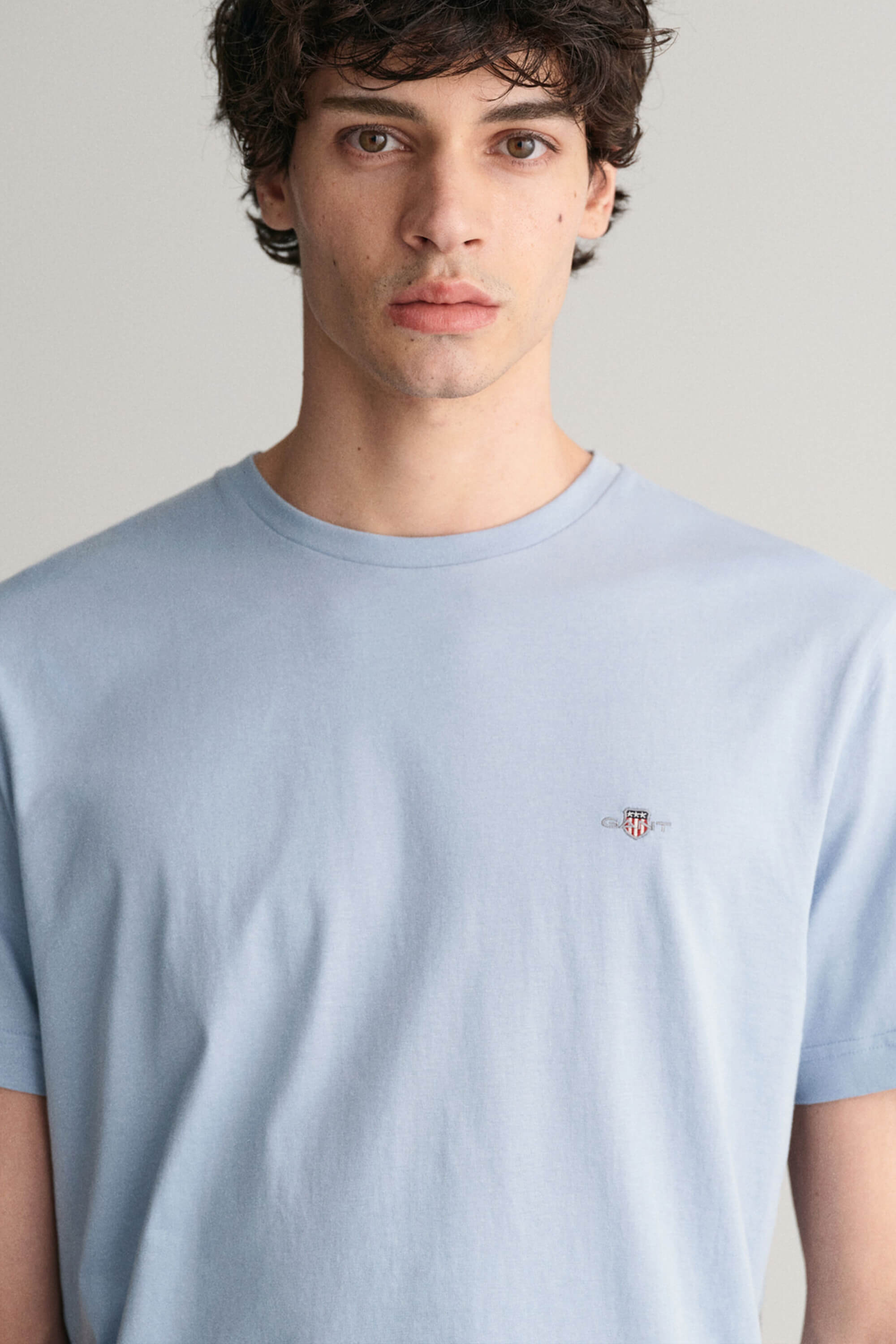 Gant Shield T-Shirt Dove Blue