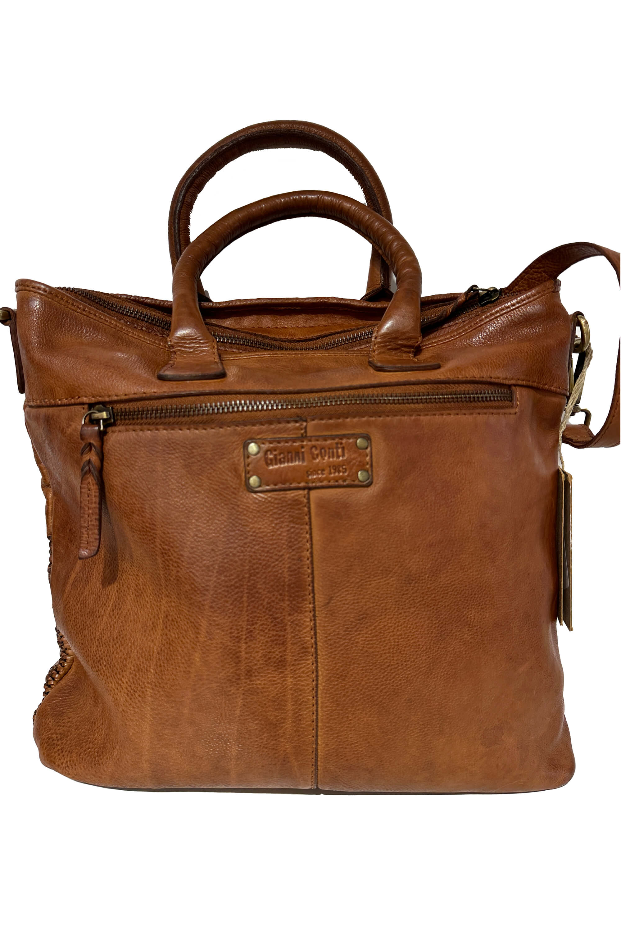 Gianni Conti 4560656 Tan Bag