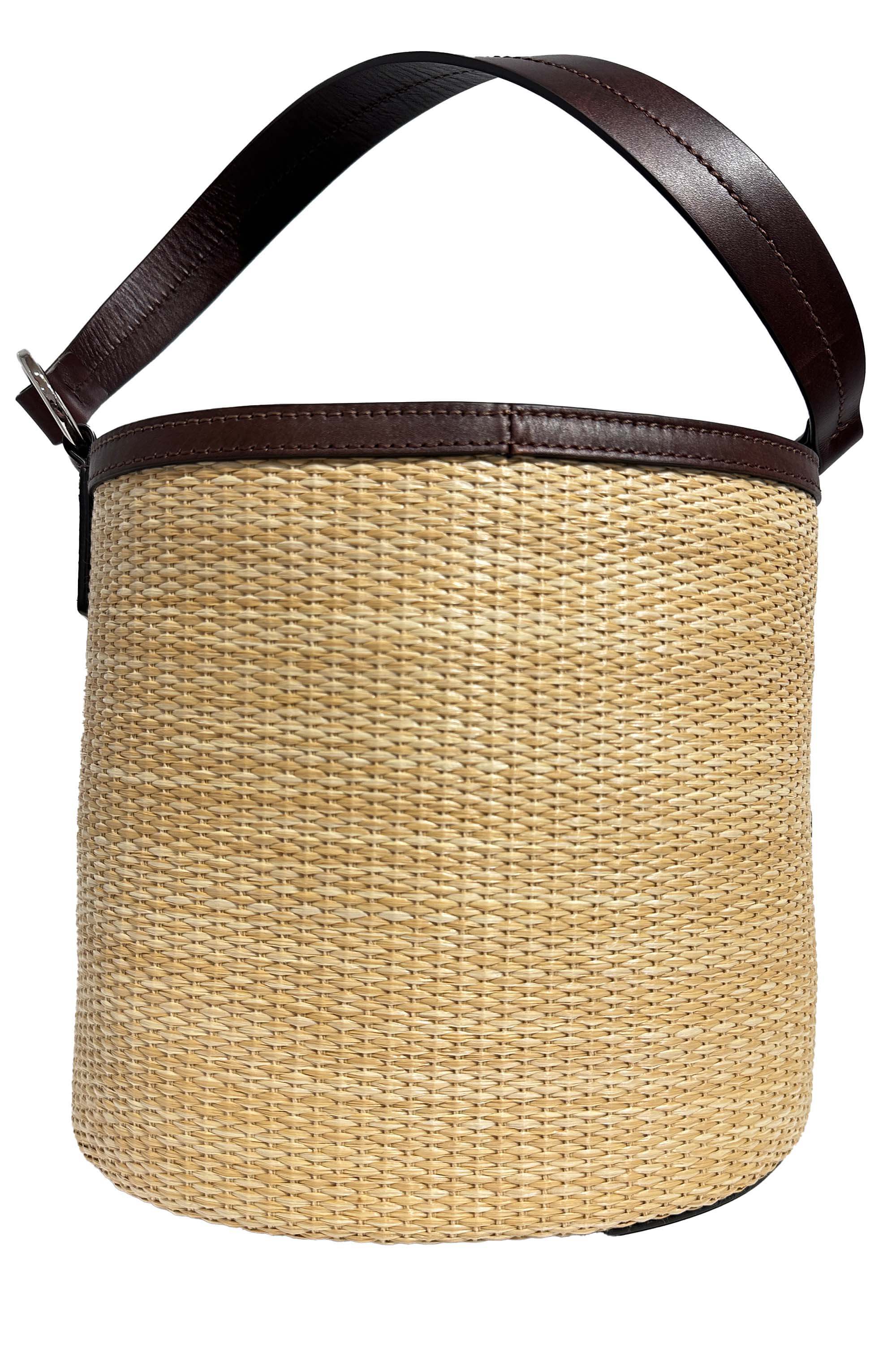 Gianni Conti Straw Bucket Bag 5843233