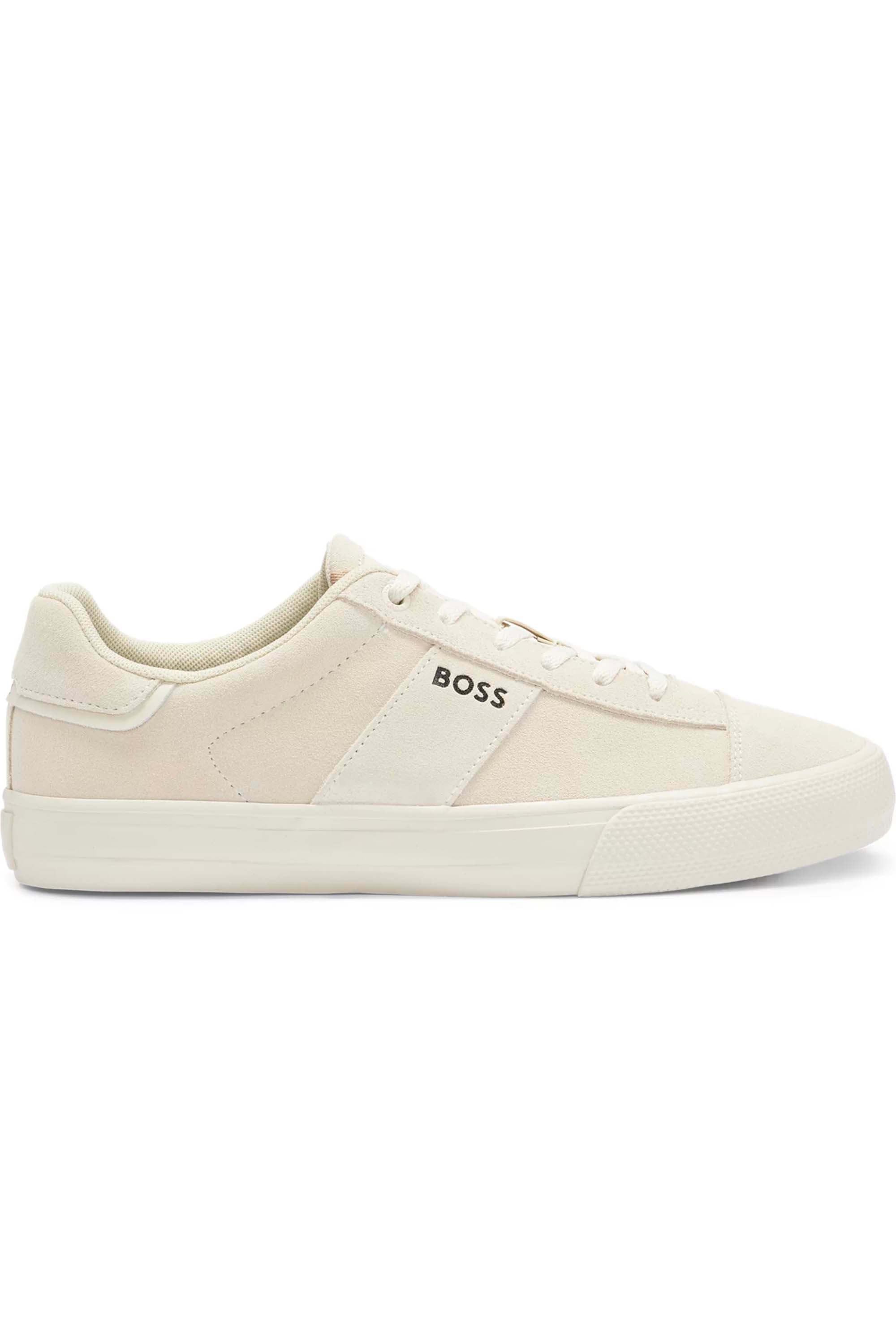 Hugo Boss Aiden Tenn Trainers Light Beige