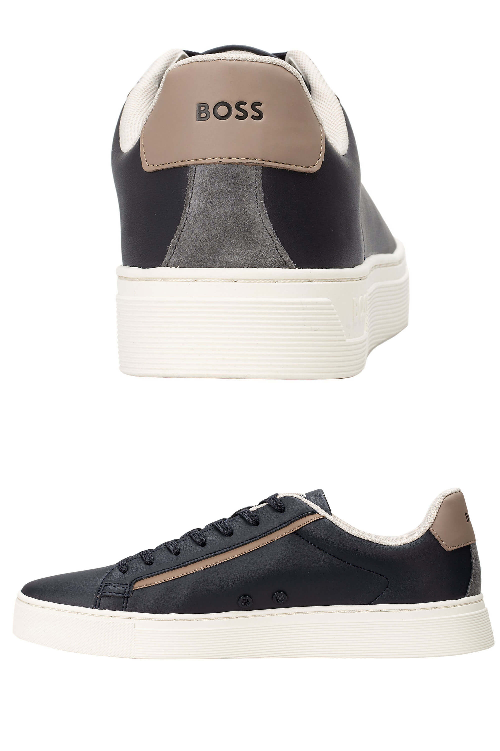 Hugo Boss Rhys Tenn Trainer Dark Blue