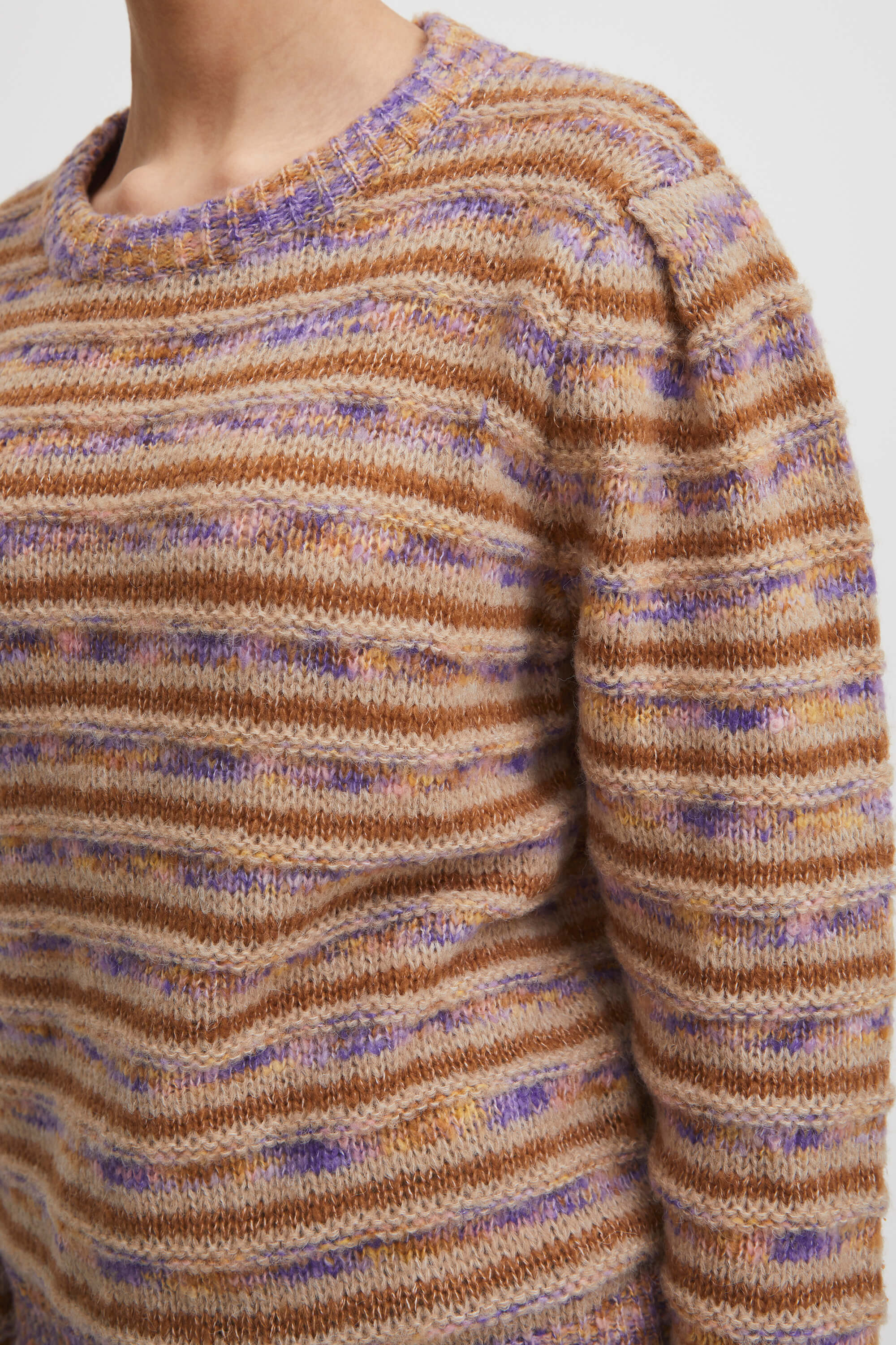 Ichi Felani Knit Lavender Multi