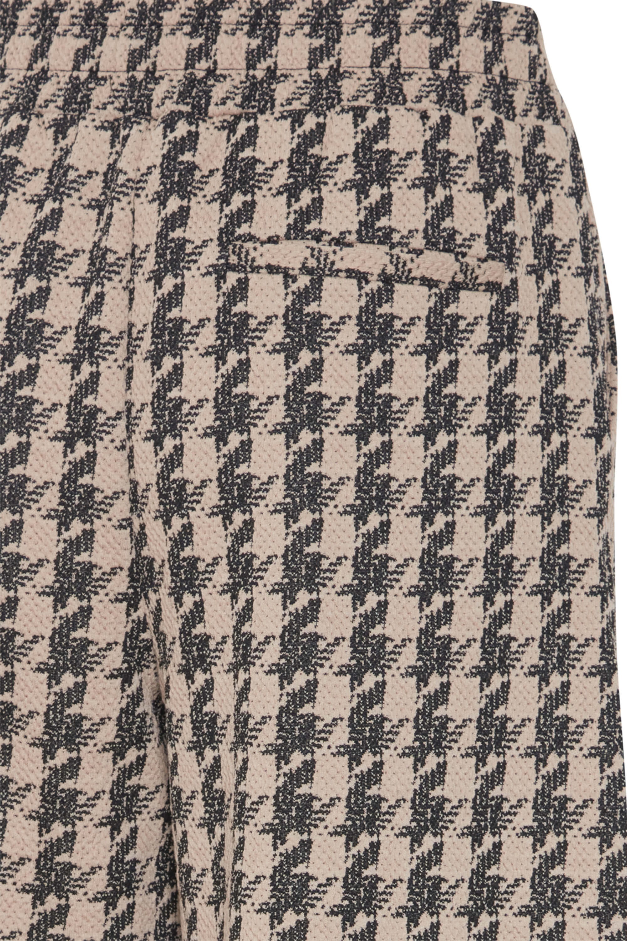 Ichi Houndstooth Trousers Doeskin