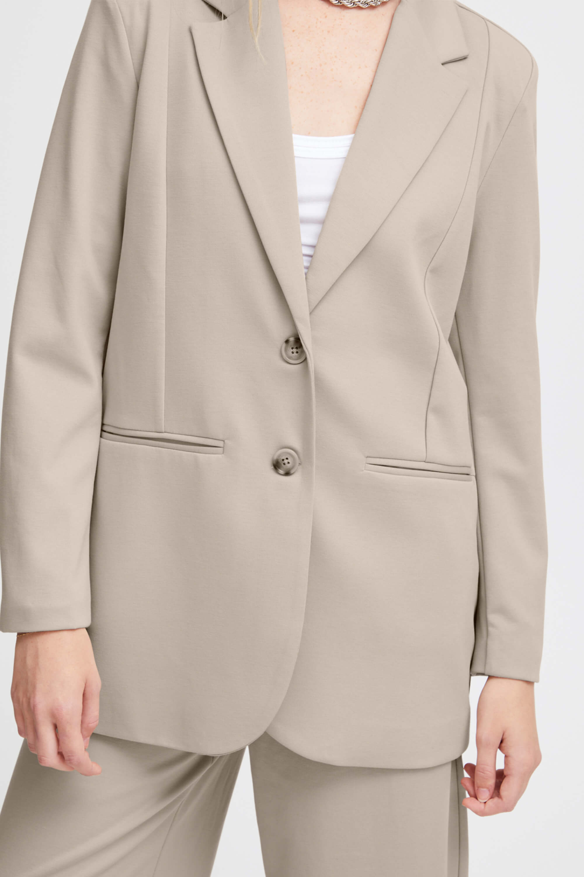 Ichi Kate Blazer Doeskin