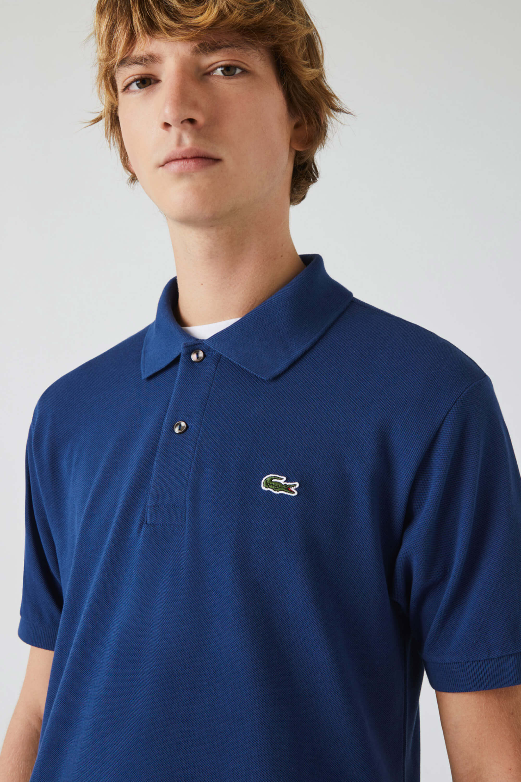 Lacoste Original Pique Cotton Polo Cobolt