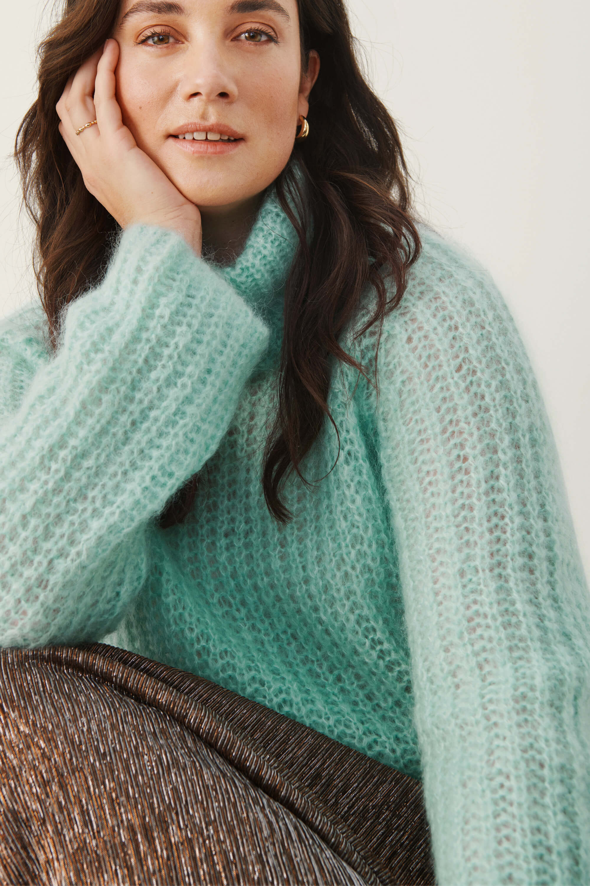 Part Two Camryn Knit Pullover Lichen