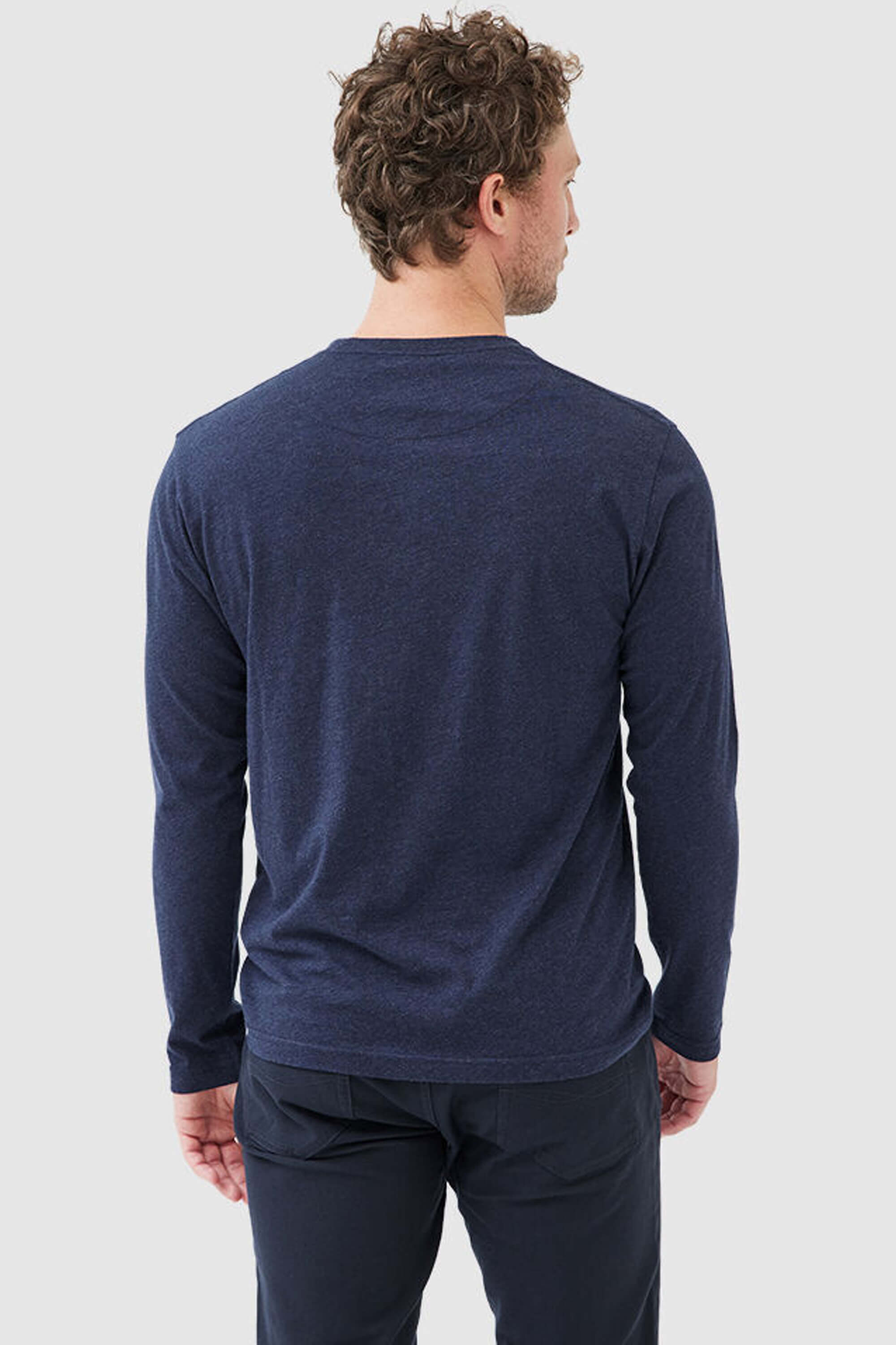 Rodd & Gunn LS Gun T-Shirt Navy