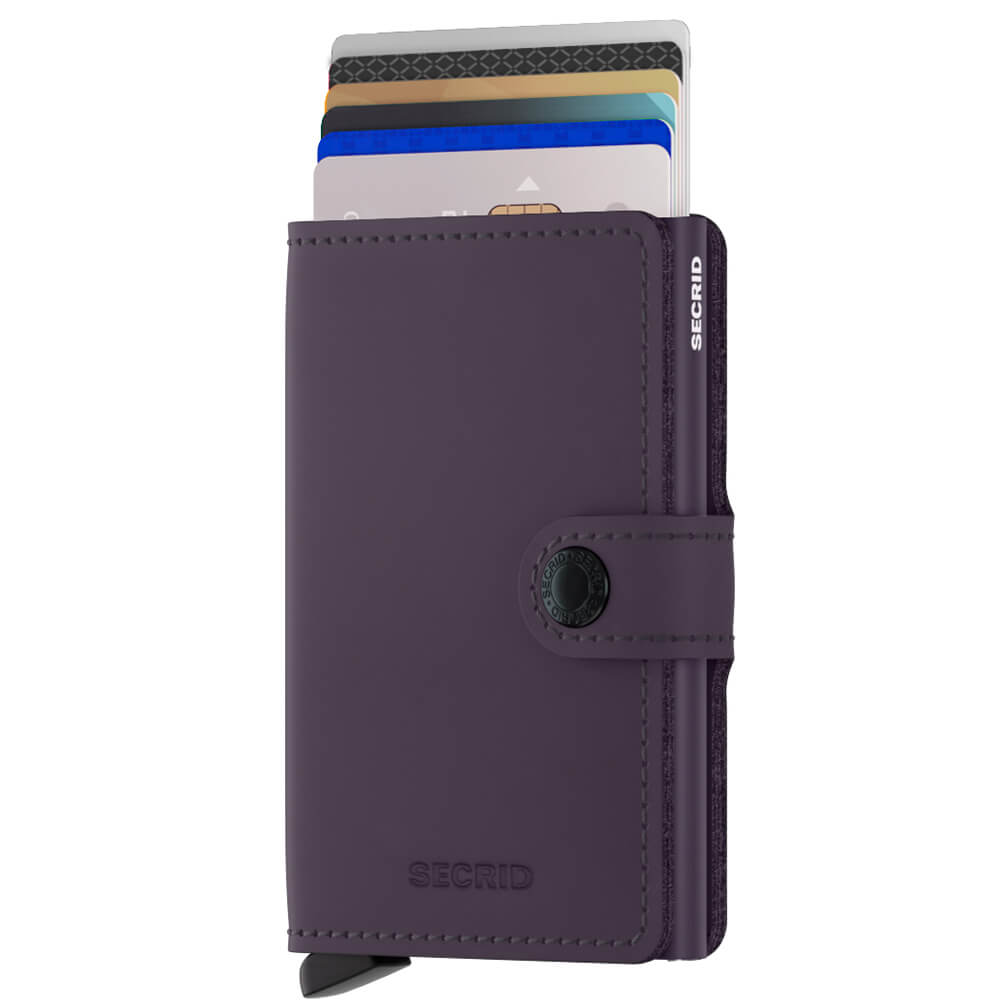 Secrid Miniwallet Matte Dark Purple