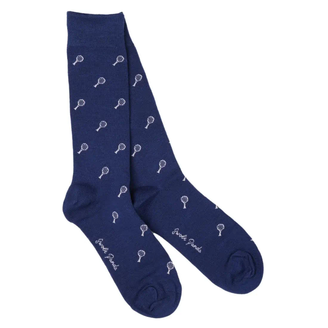 Swole Panda Motif Bamboo Socks