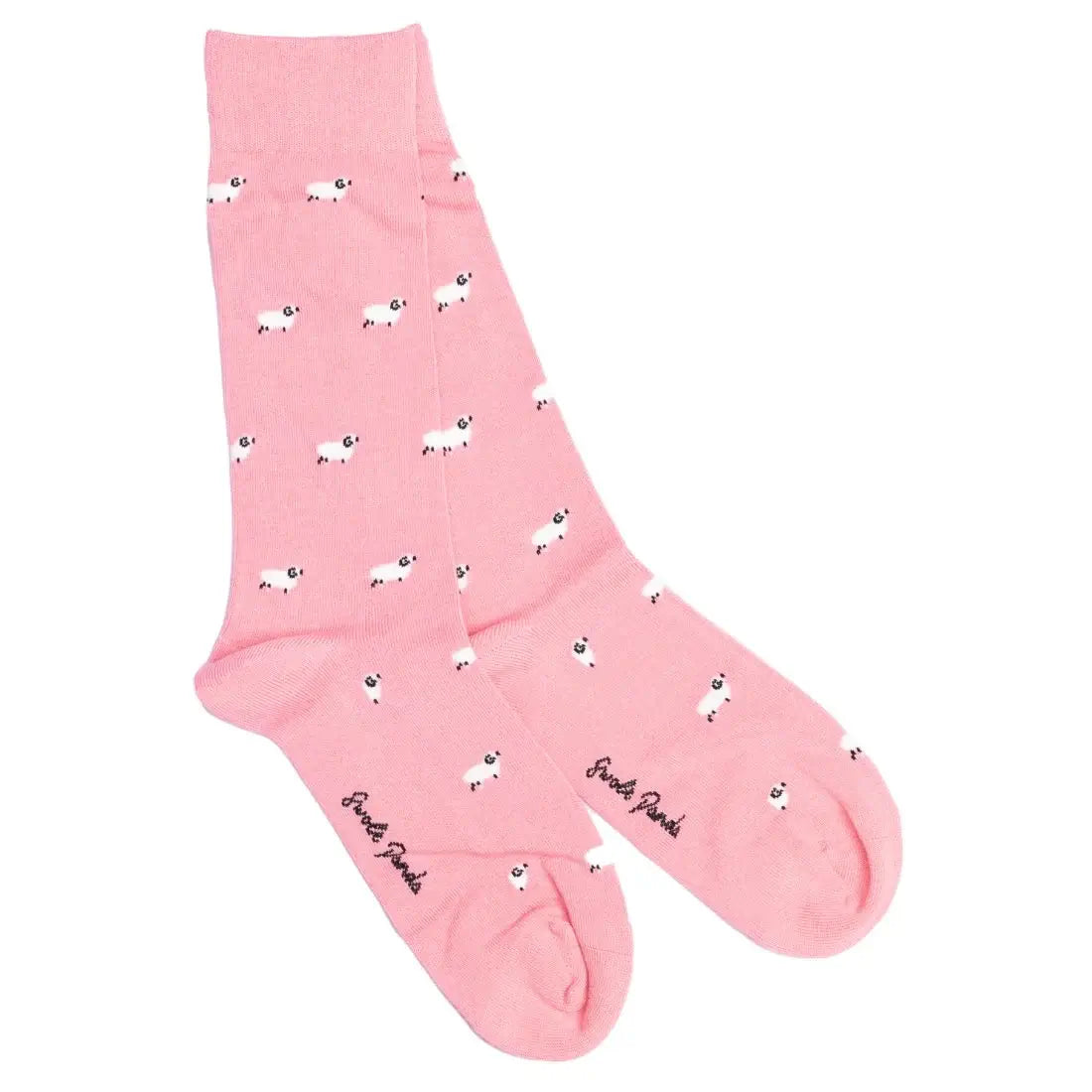 Swole Panda Motif Bamboo Socks