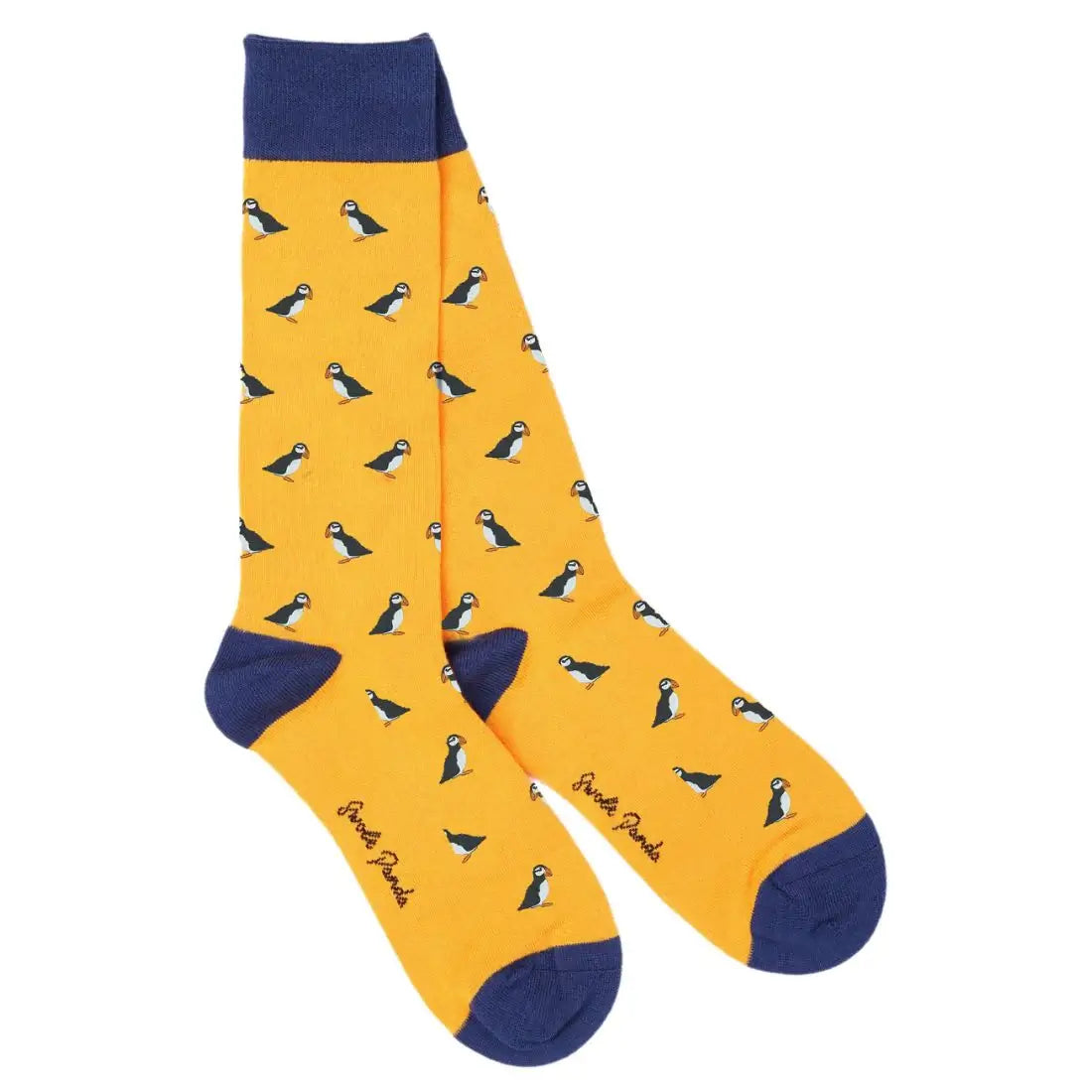 Swole Panda Motif Bamboo Socks