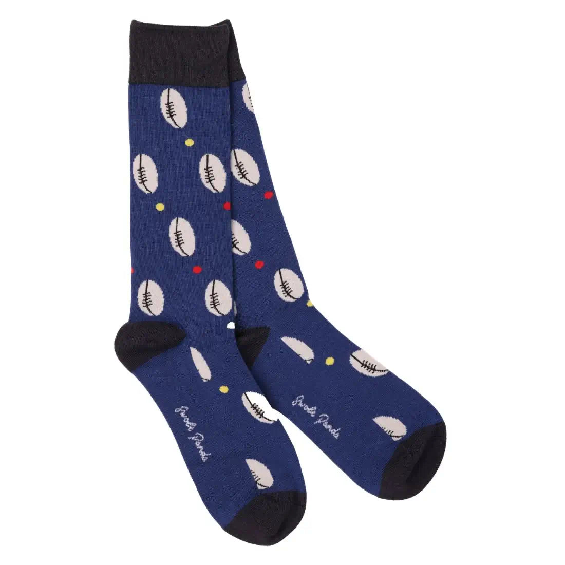 Swole Panda Motif Bamboo Socks