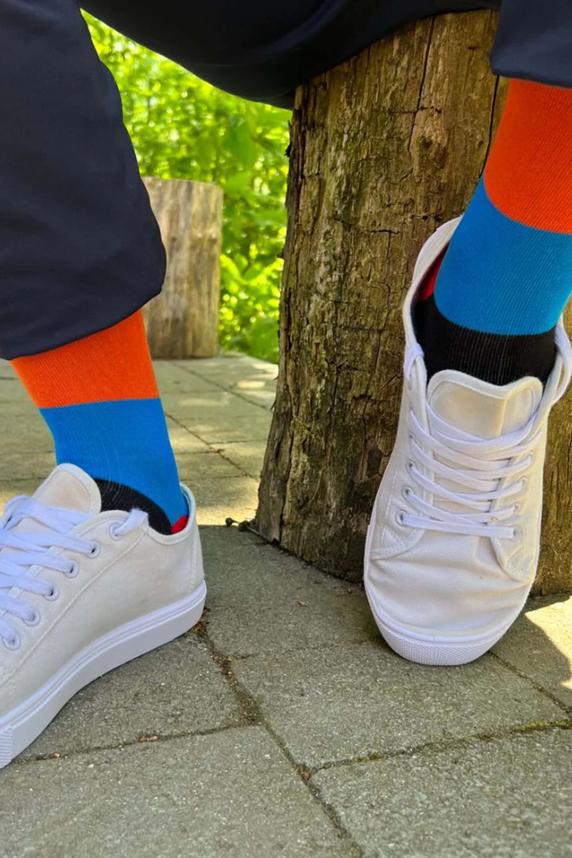 Swole Panda Stripe Socks