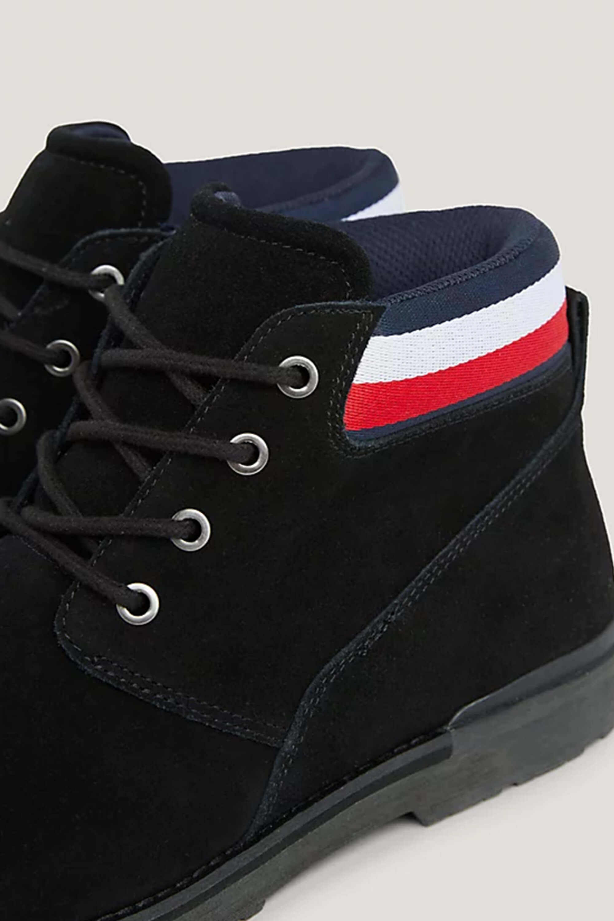 Tommy Hilfiger Core Suede Boot Black