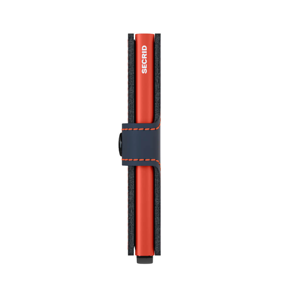 Secrid Miniwallet Matte Nightblue & Orange