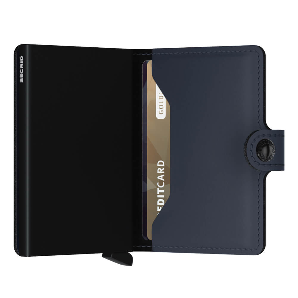 Secrid Miniwallet Matte Midnight Blue