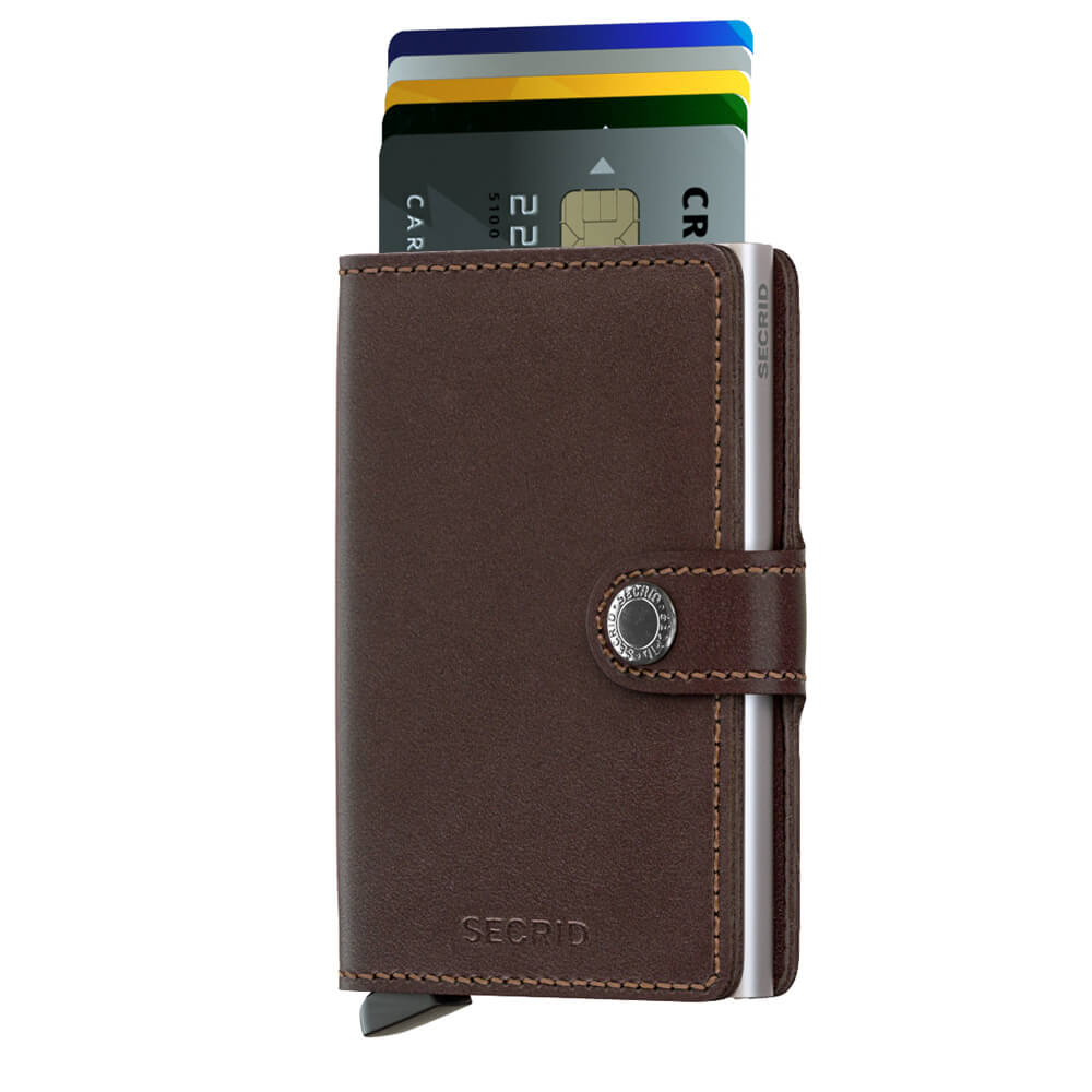 Secrid Miniwallet Original Dark Brown