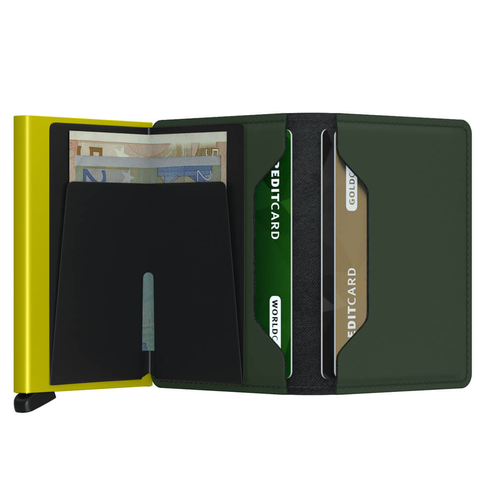 Secrid Slimwallet Matte Green & Lime