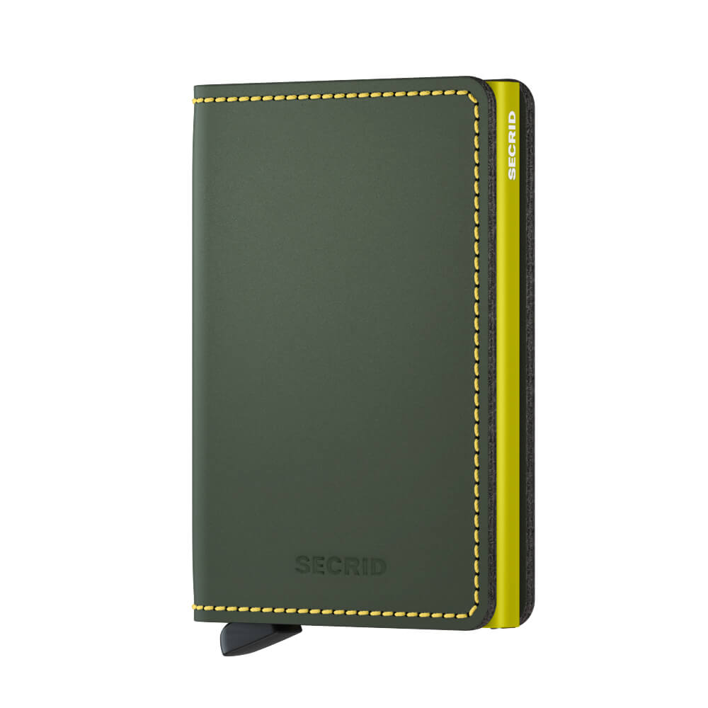 Secrid Slimwallet Matte Green & Lime