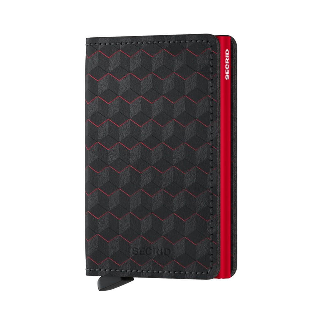 Secrid Slimwallet Optical Black-Red