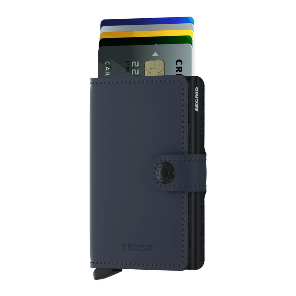 Secrid Miniwallet Matte Midnight Blue