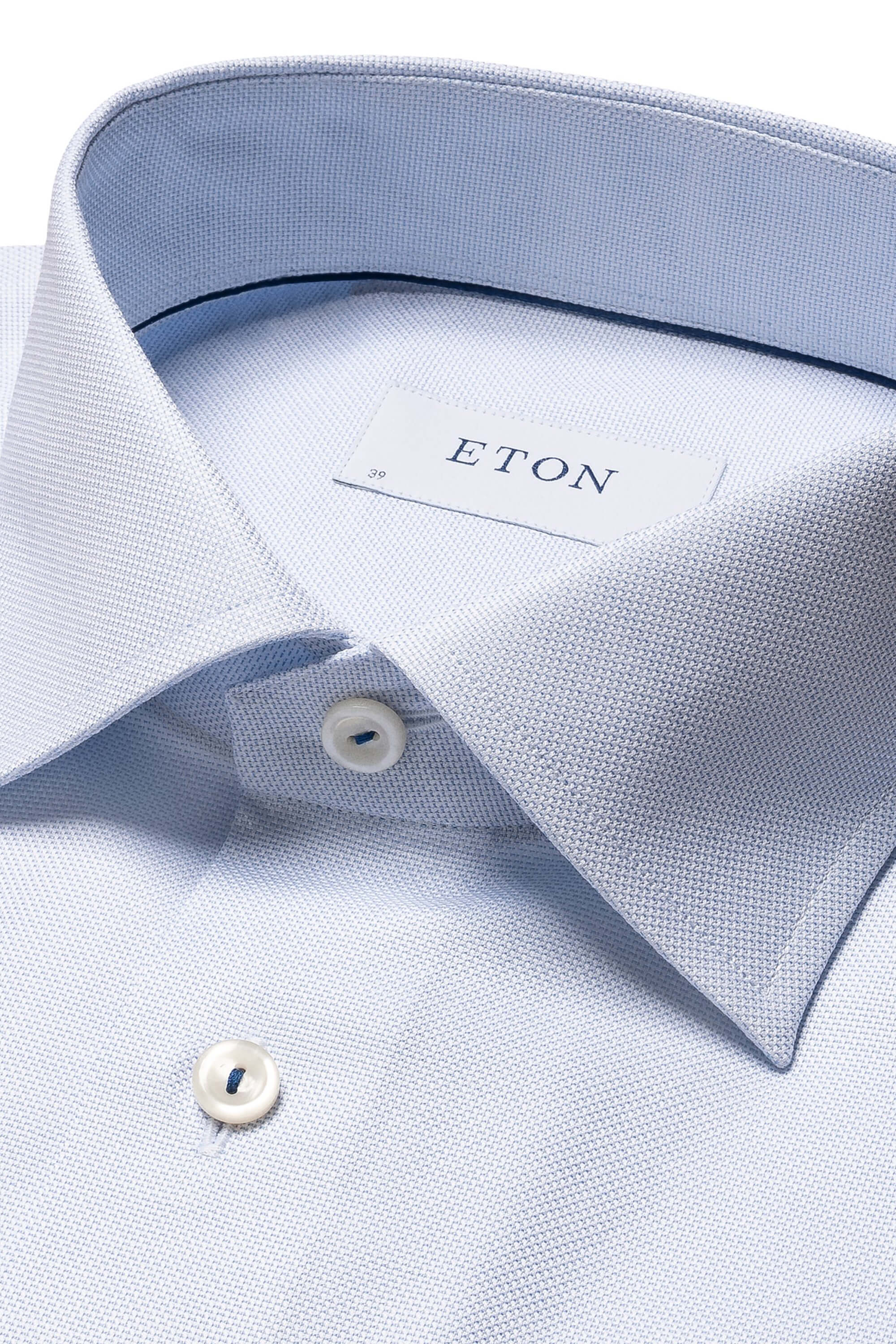 Eton Light Blue Dobby Shirt