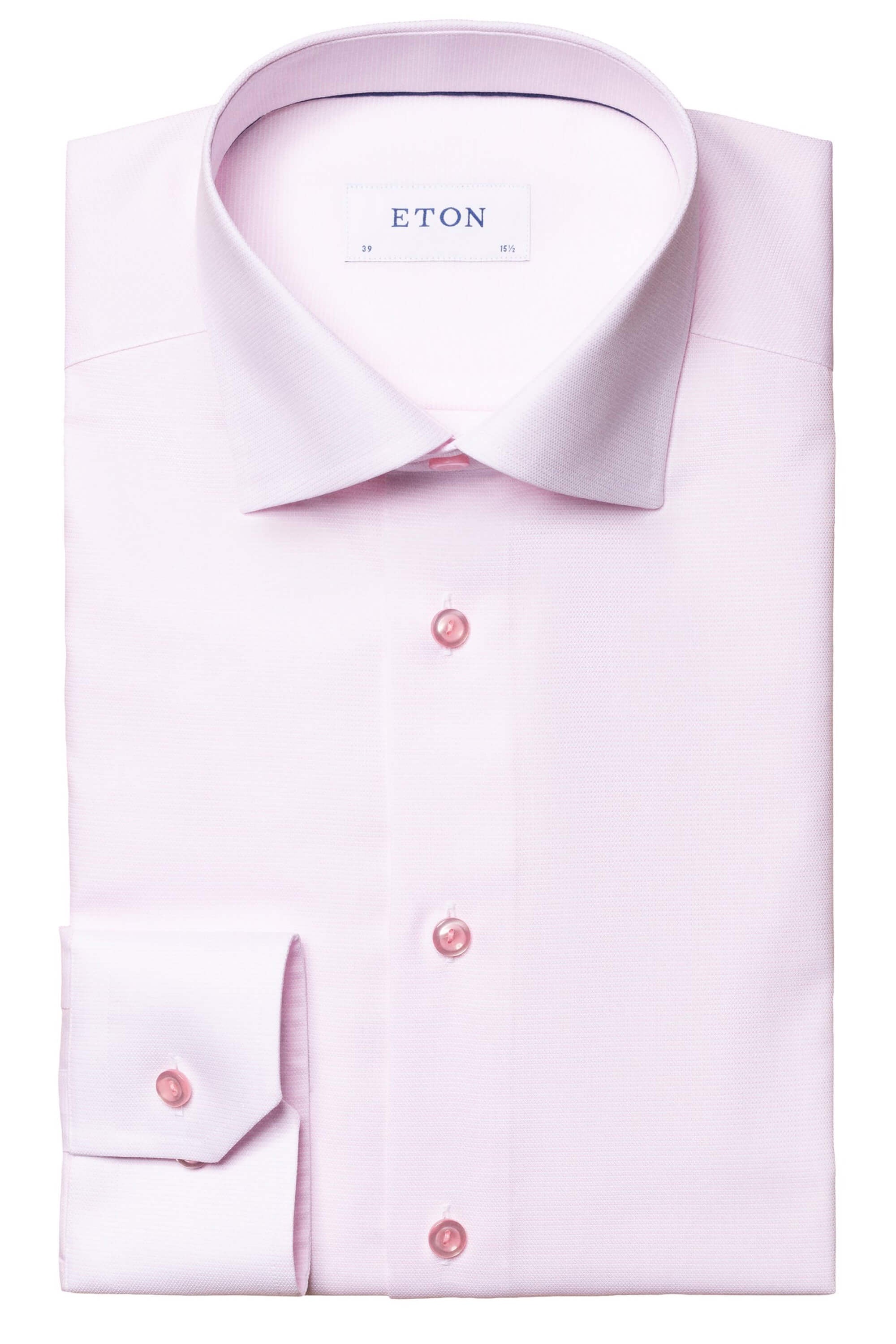 Eton Pink Twill Shirt