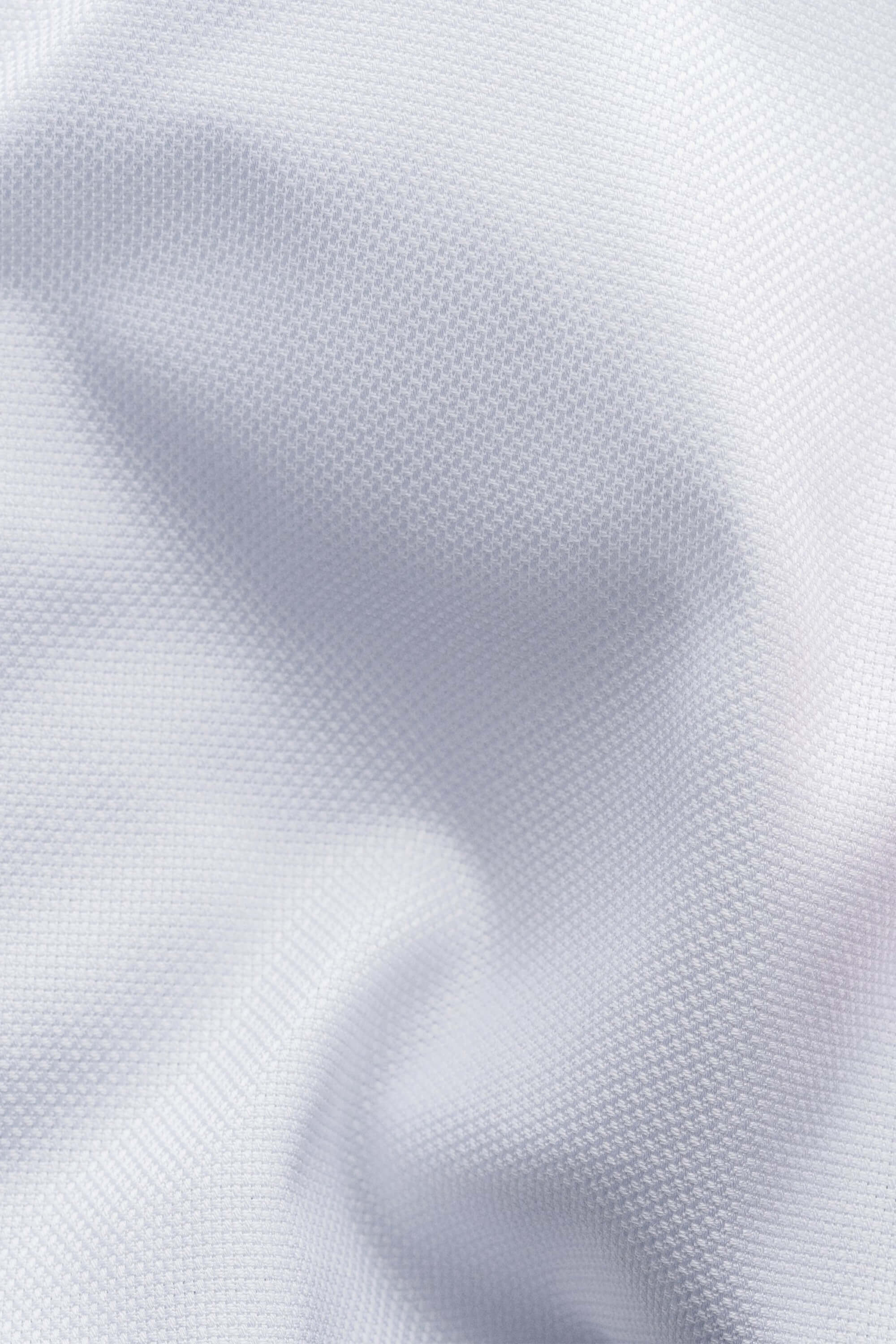 Eton Plain White Dobby Shirt