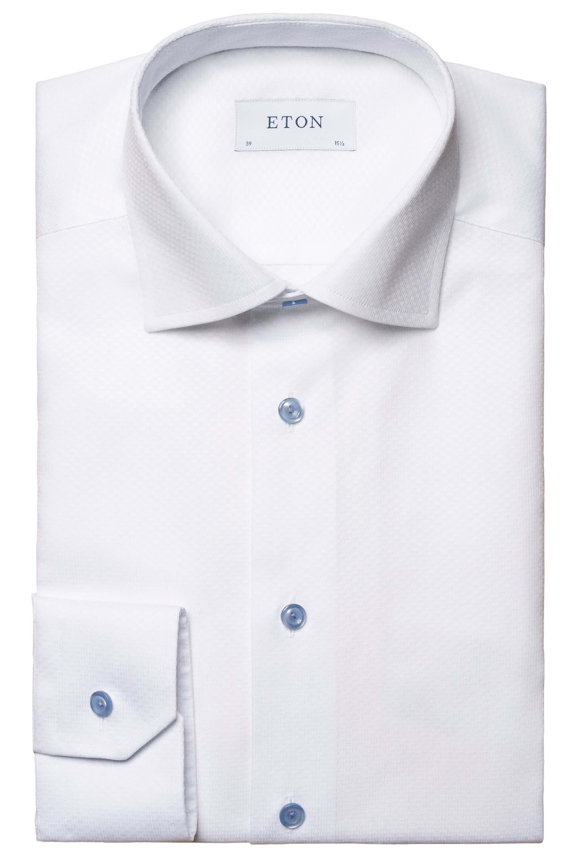 Eton White Dobby Shirt