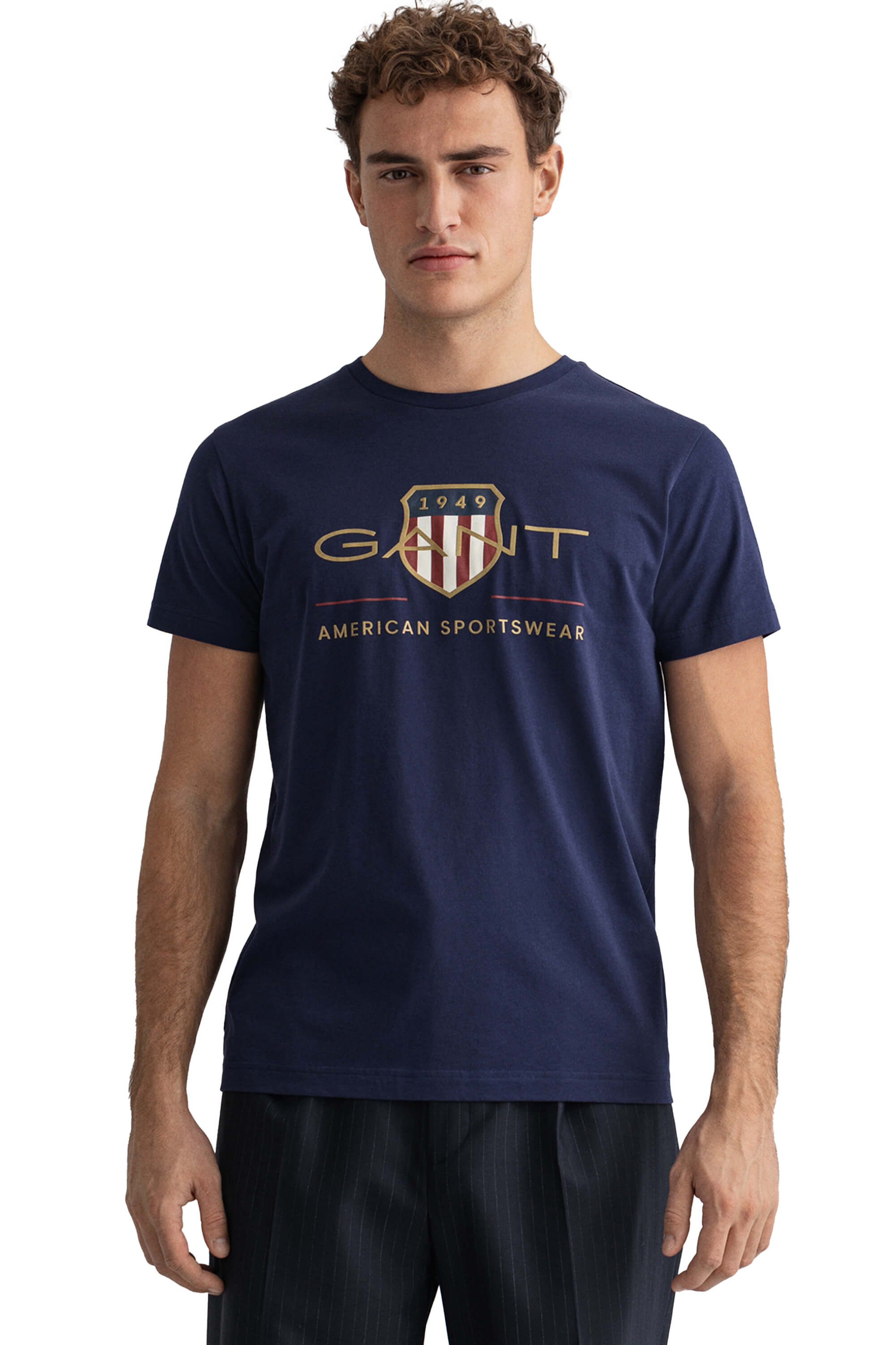 Gant Archive Shield T-Shirt Evening Blue
