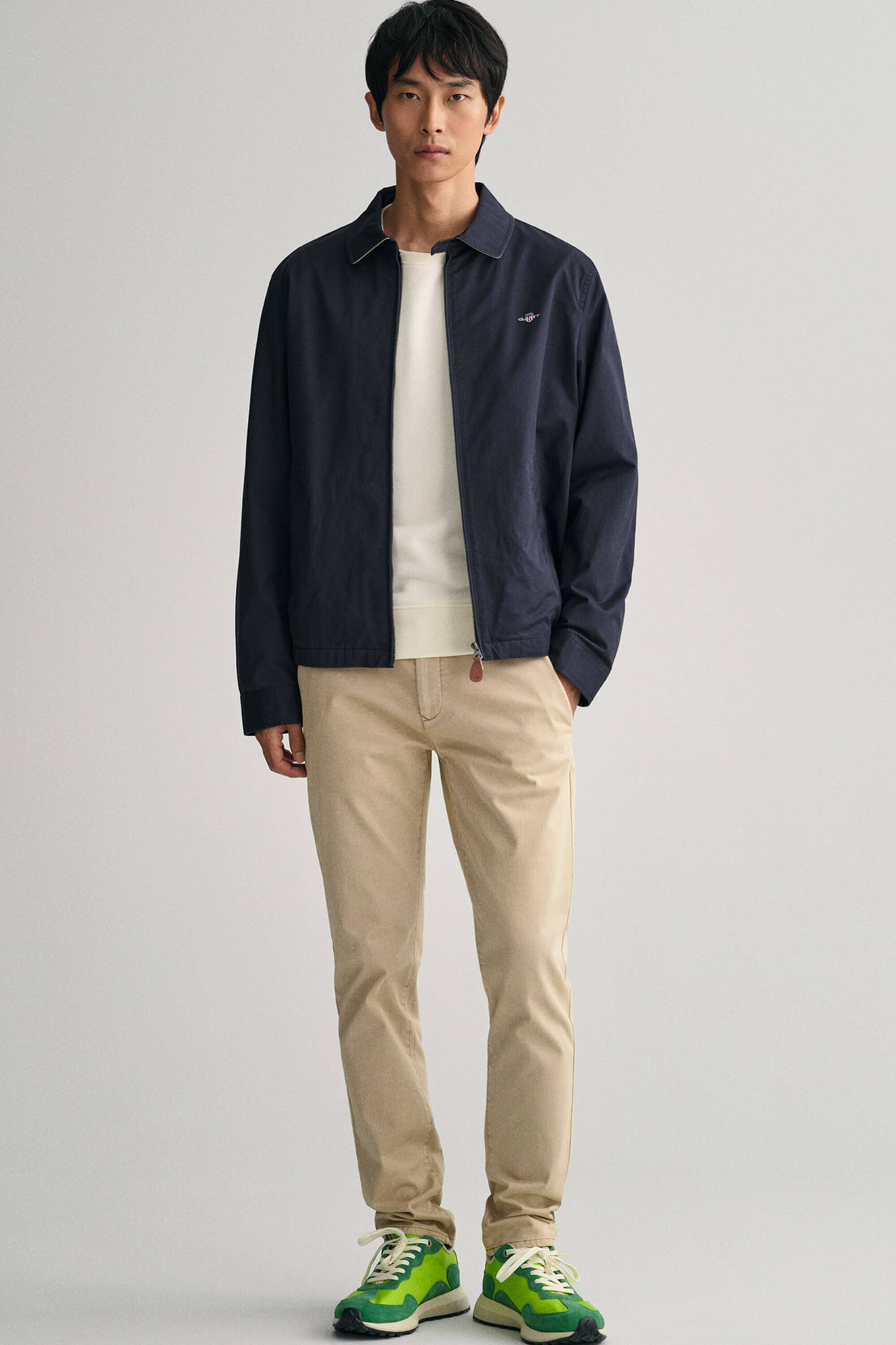 Gant Cotton Windcheater Evening Blue