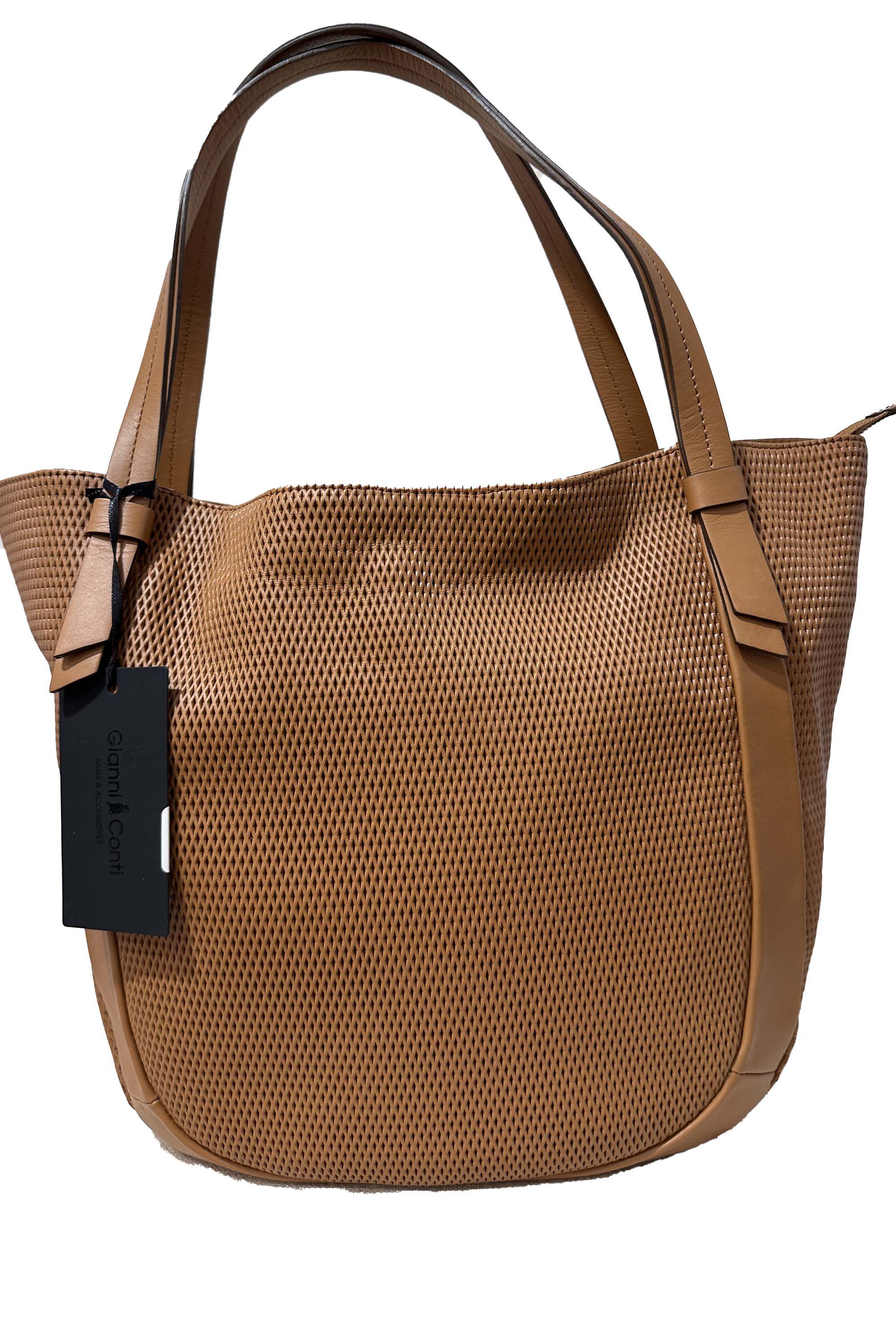 Gianni Conti 253901 Tan Bag