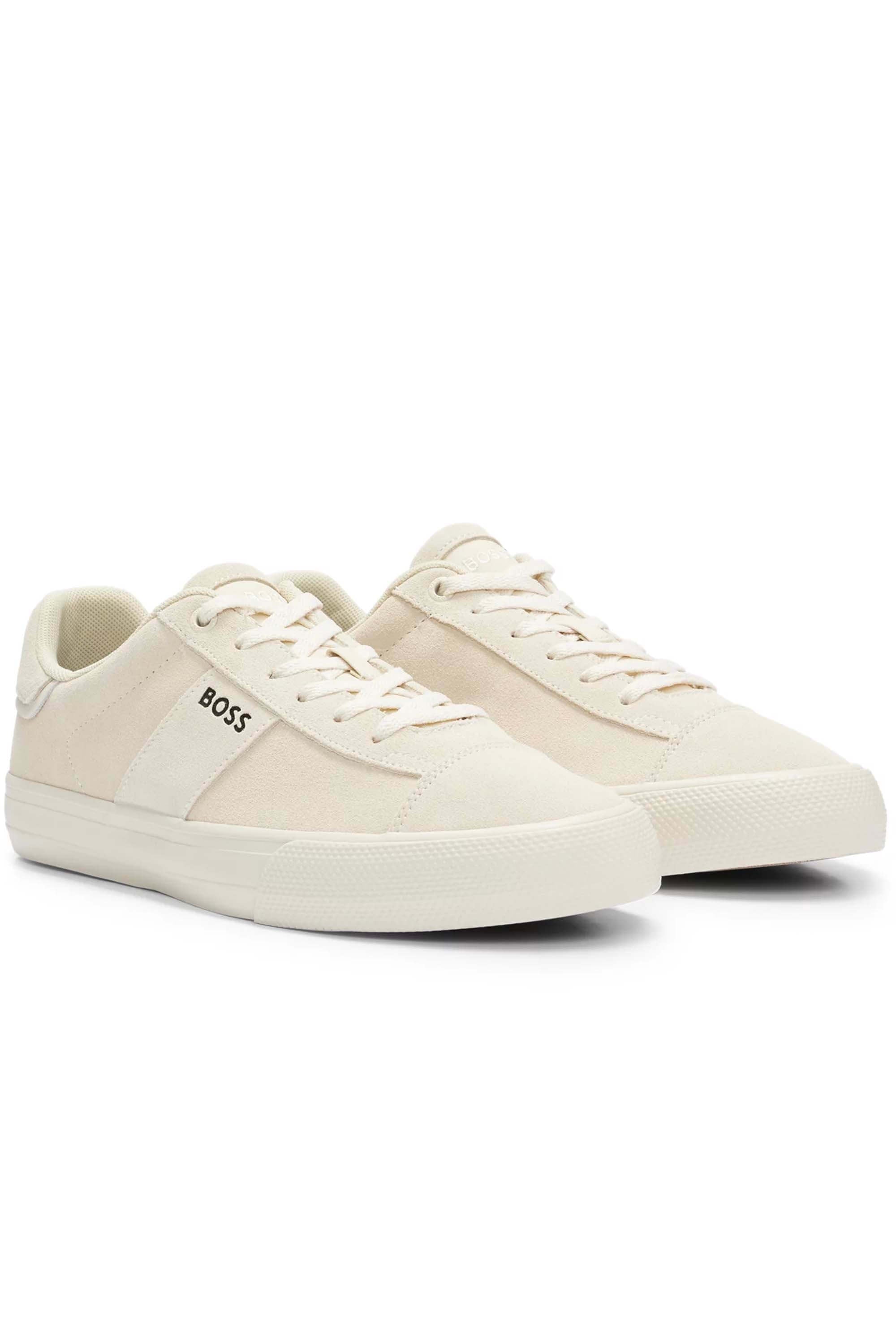 Hugo Boss Aiden Tenn Trainers Light Beige