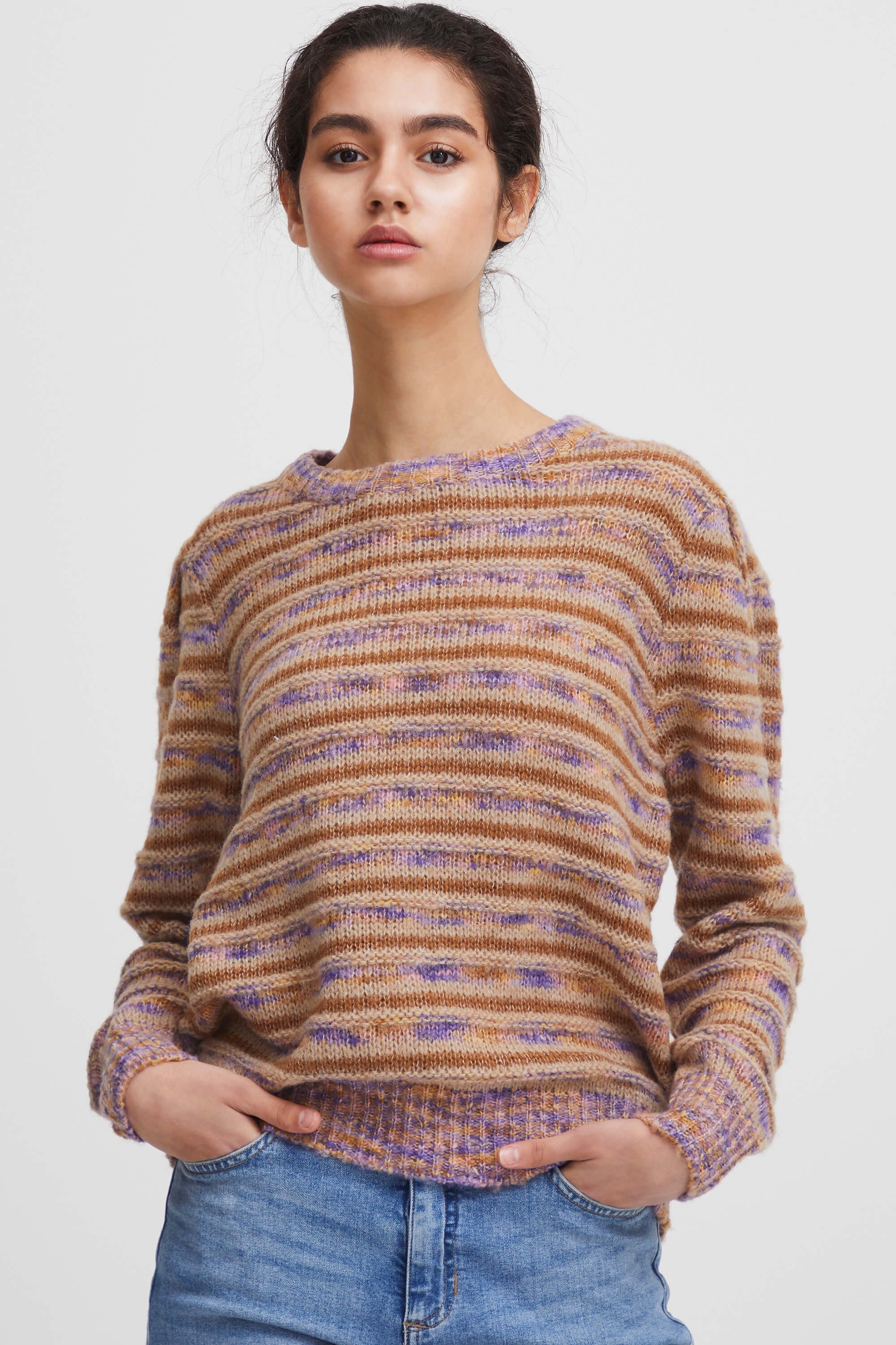 Ichi Felani Knit Lavender Multi