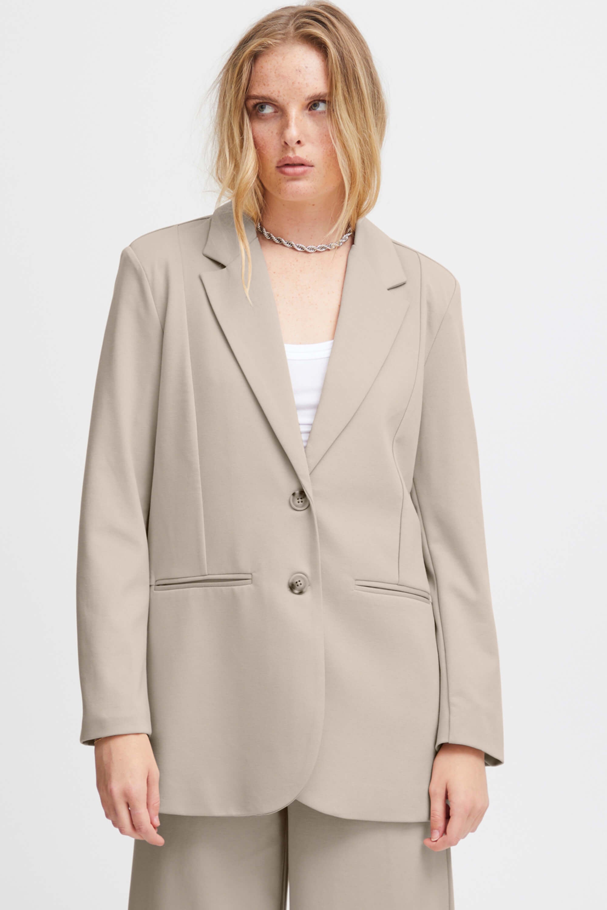 Ichi Kate Blazer Doeskin