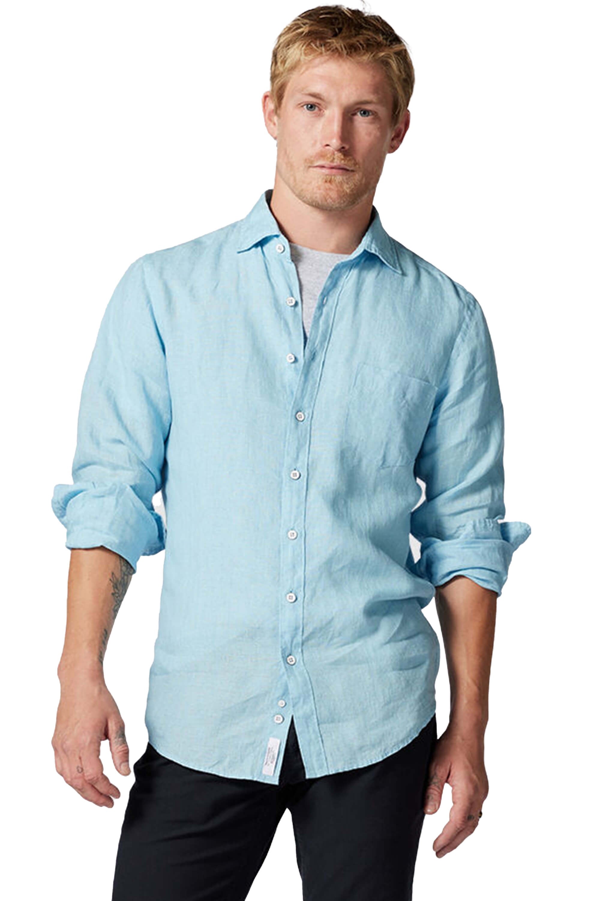 Rodd & Gunn Linen Coromandel Shirt Inlet
