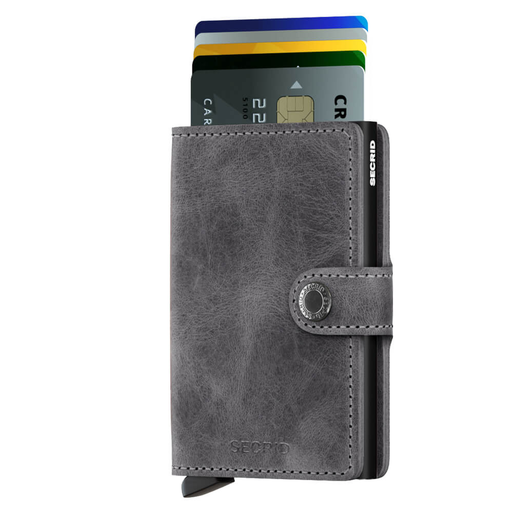 Secrid Miniwallet Vintage Grey-Black