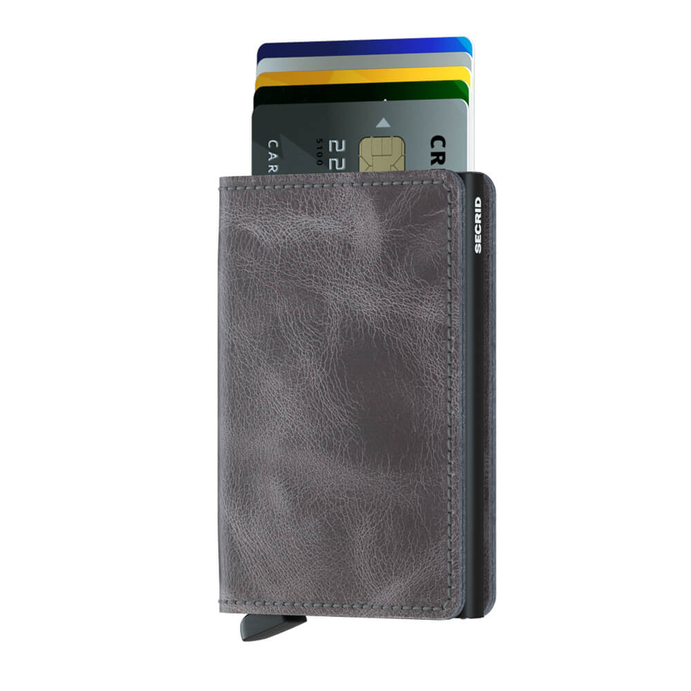 Secrid Slimwallet Vintage Grey-Black