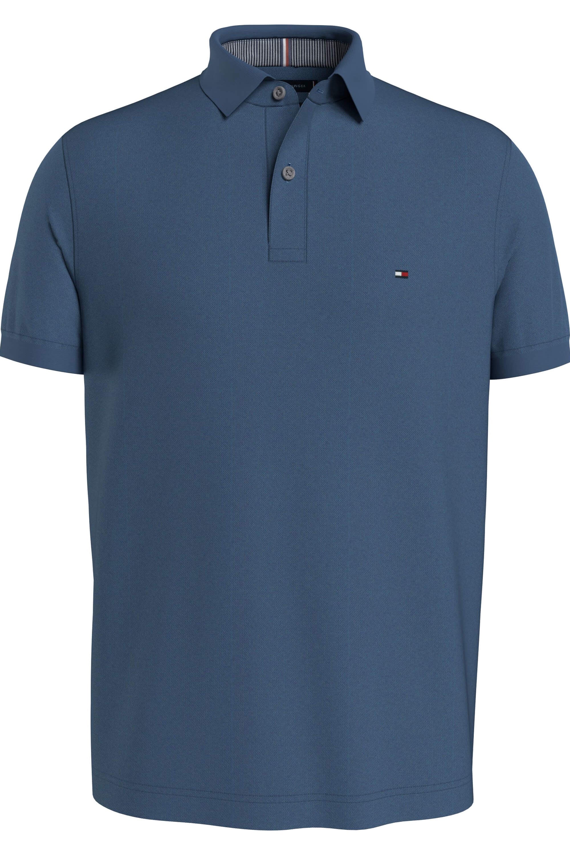 Tommy Hilfiger 1985 Reg Polo Blue Coast