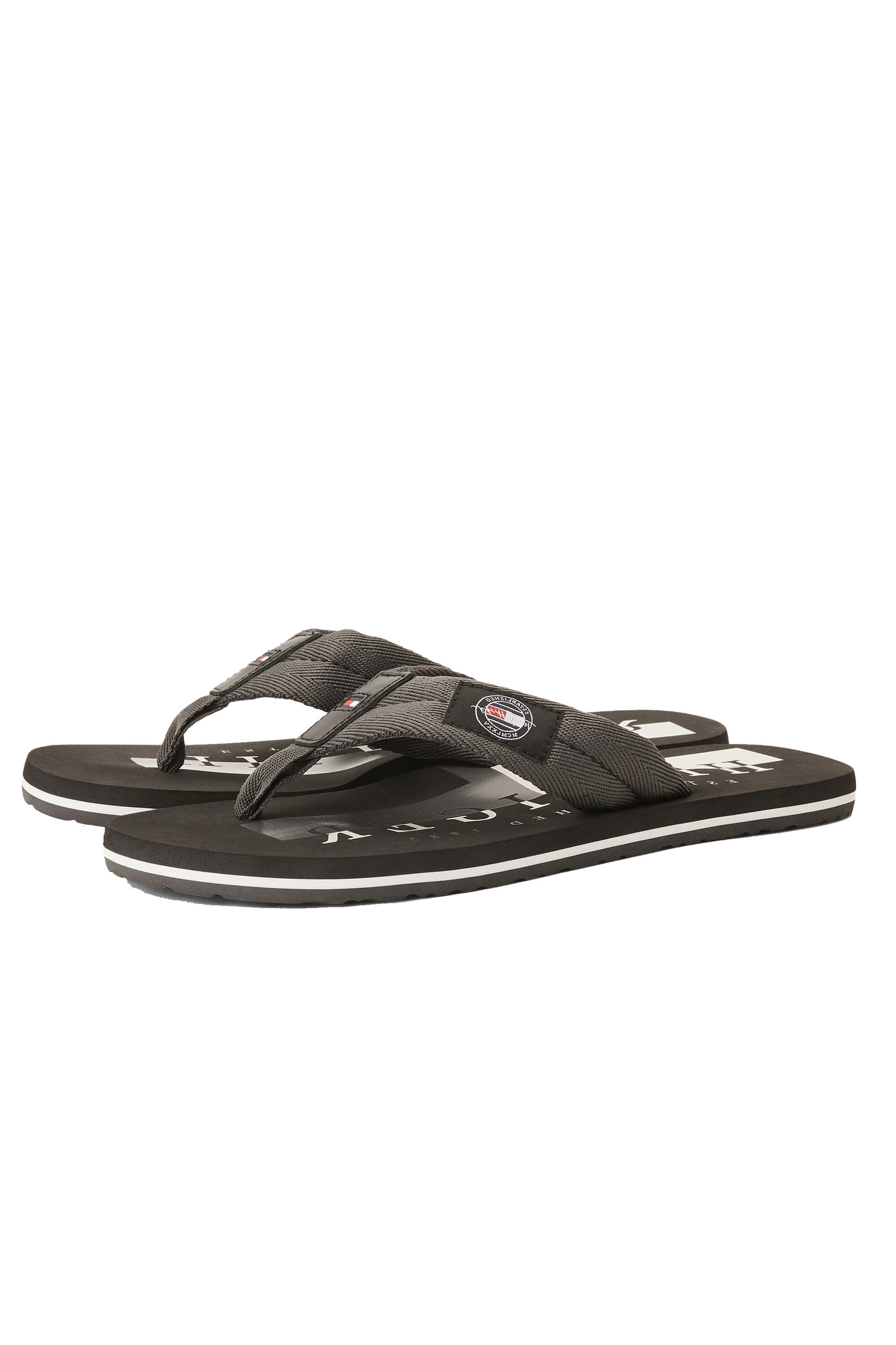 Tommy Hilfiger Grey Badge Sandal