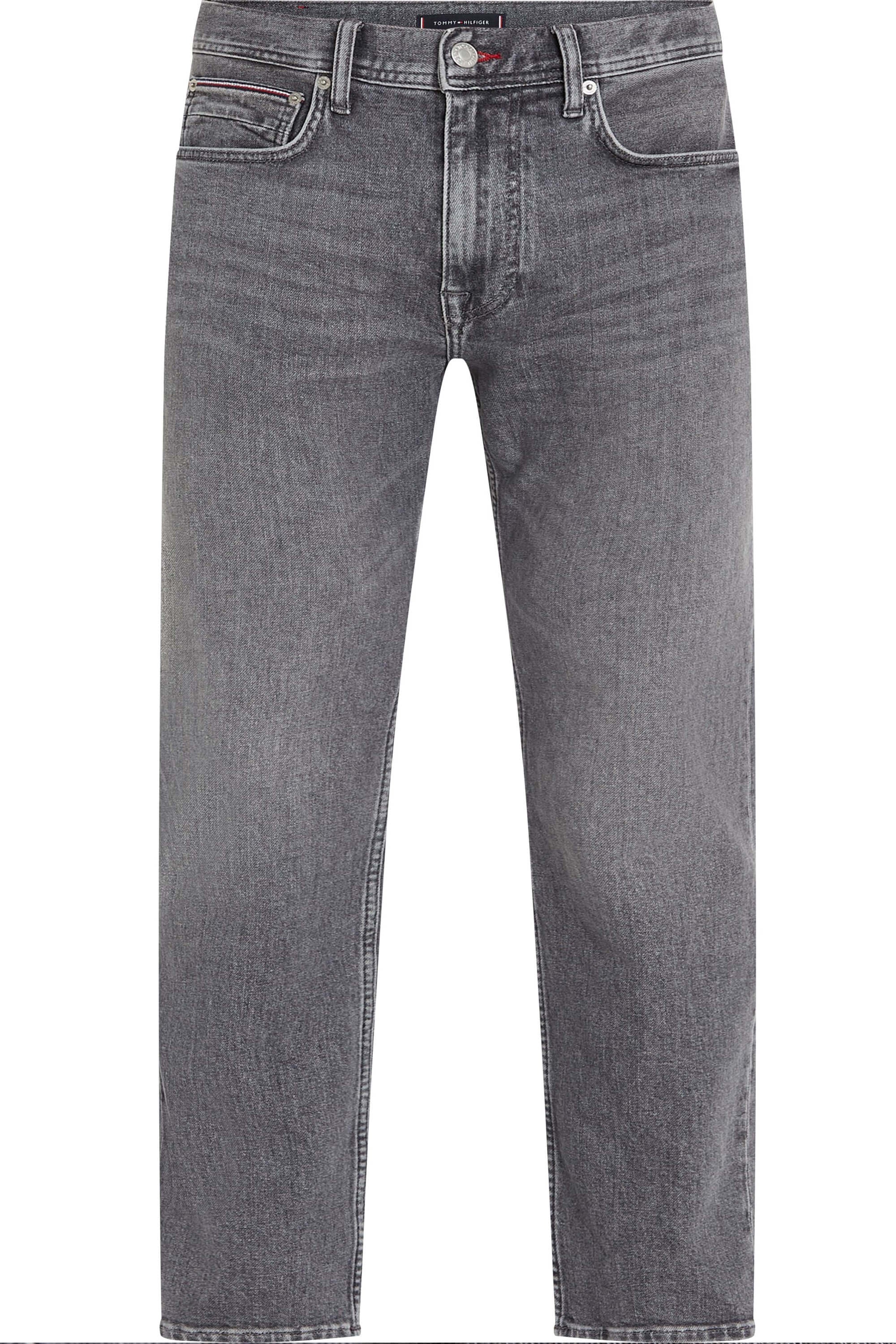 Tommy Hilfiger Straight Denton Jeans Avas Grey