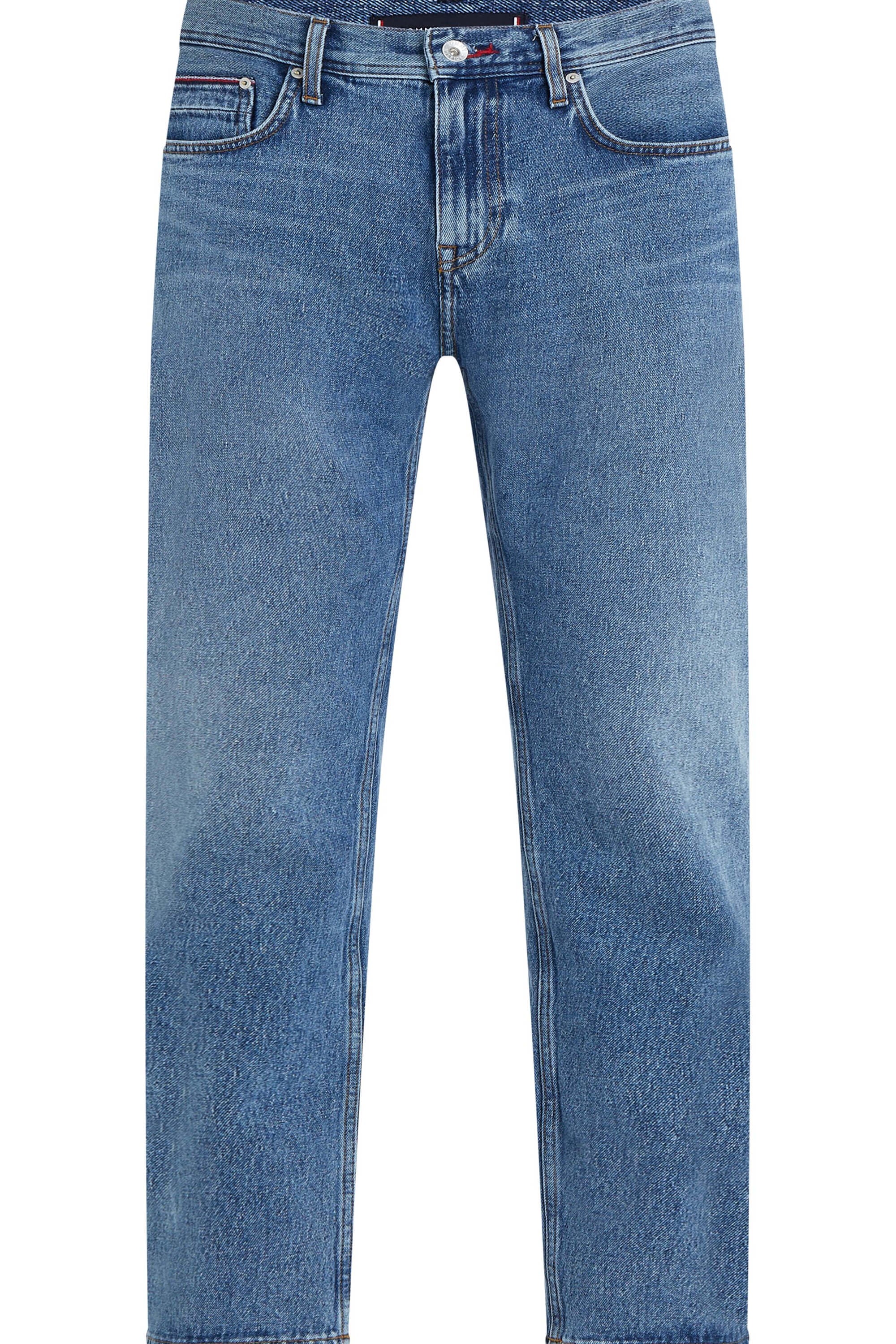 Tommy Hilfiger Straight Denton Jeans Calva Blue