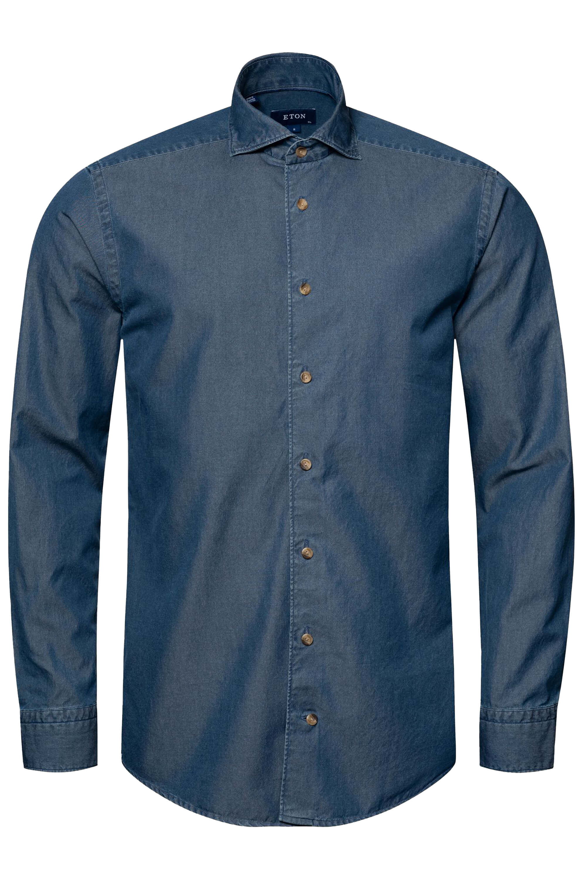 Eton Dark Blue Denim Shirt
