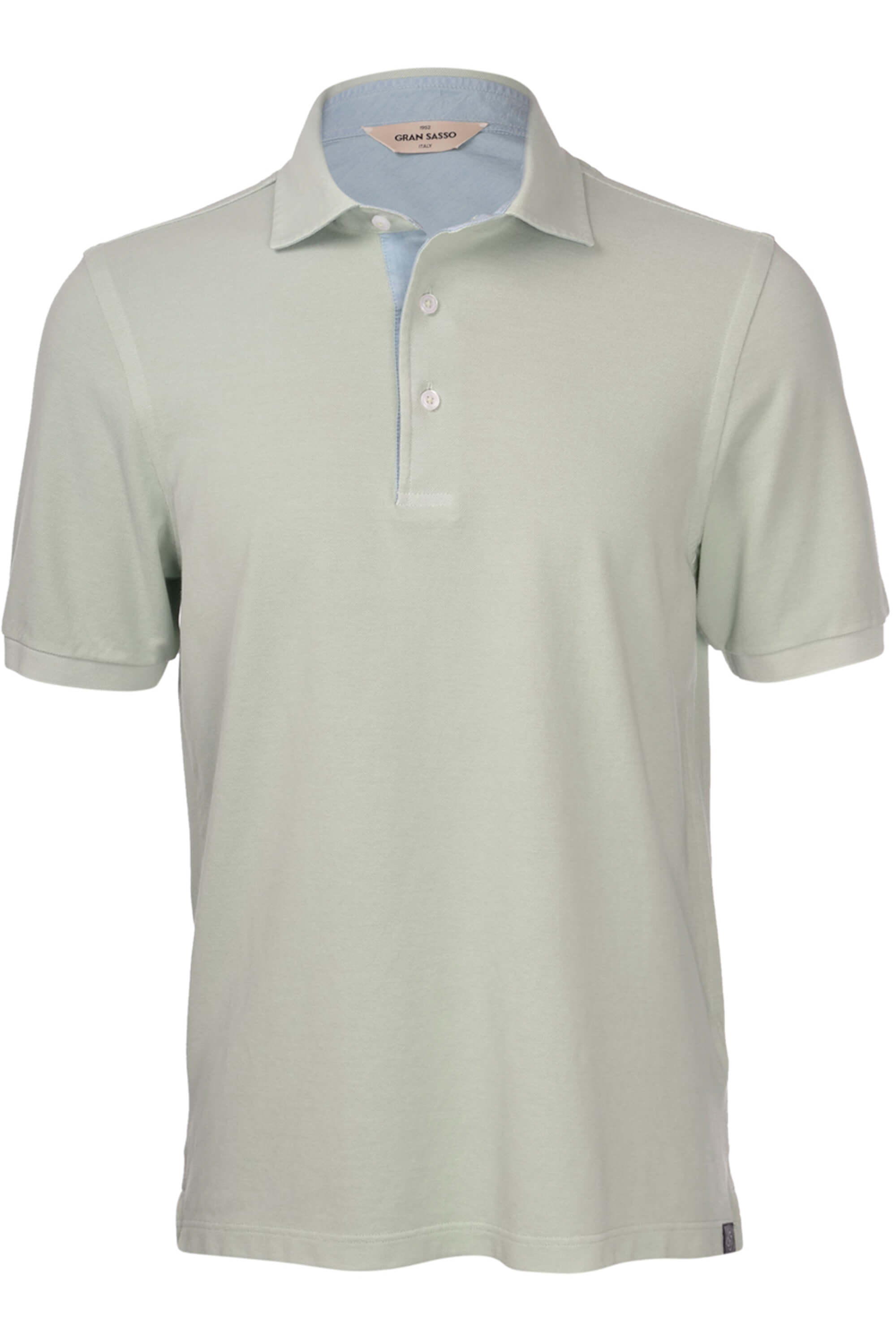Gran Sasso Knitted Polo Green