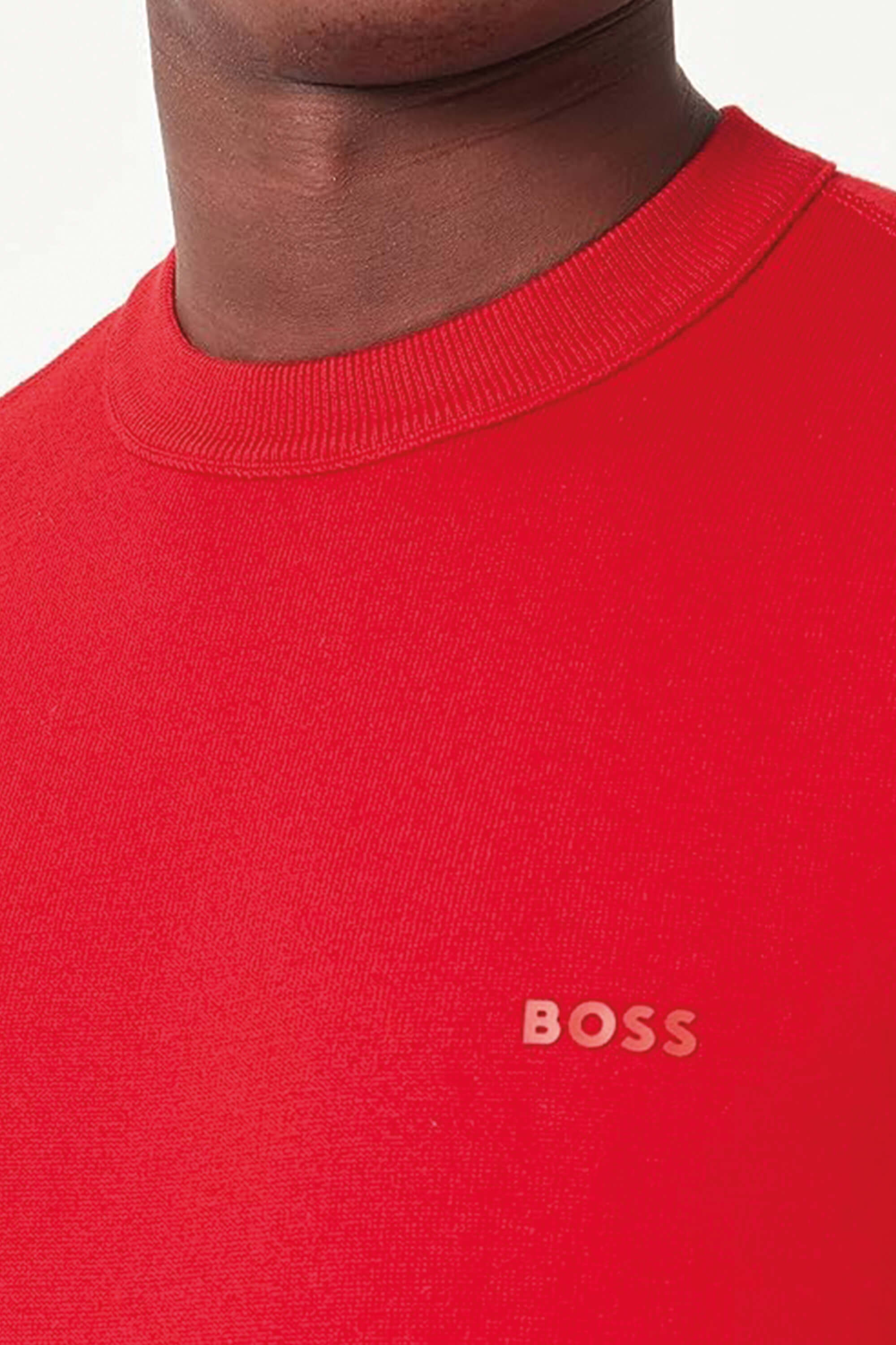 Hugo Boss Amotore Crew Bright Red