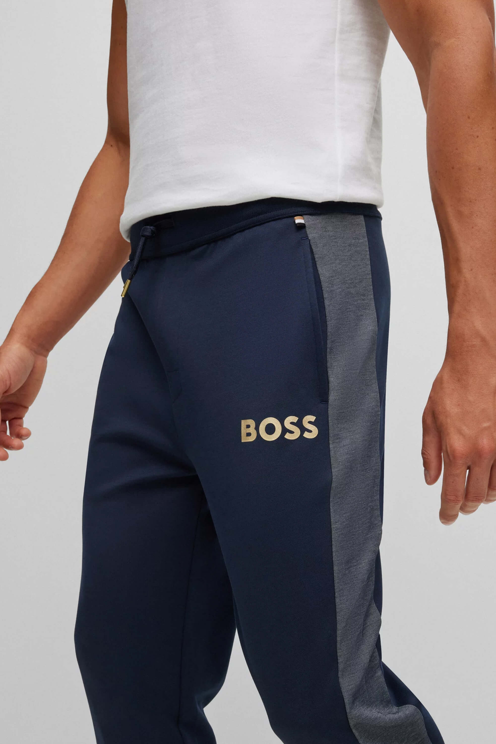 Hugo Boss | Pants | Hugo Boss Track Pants Medium Black Red Nwt | Poshmark