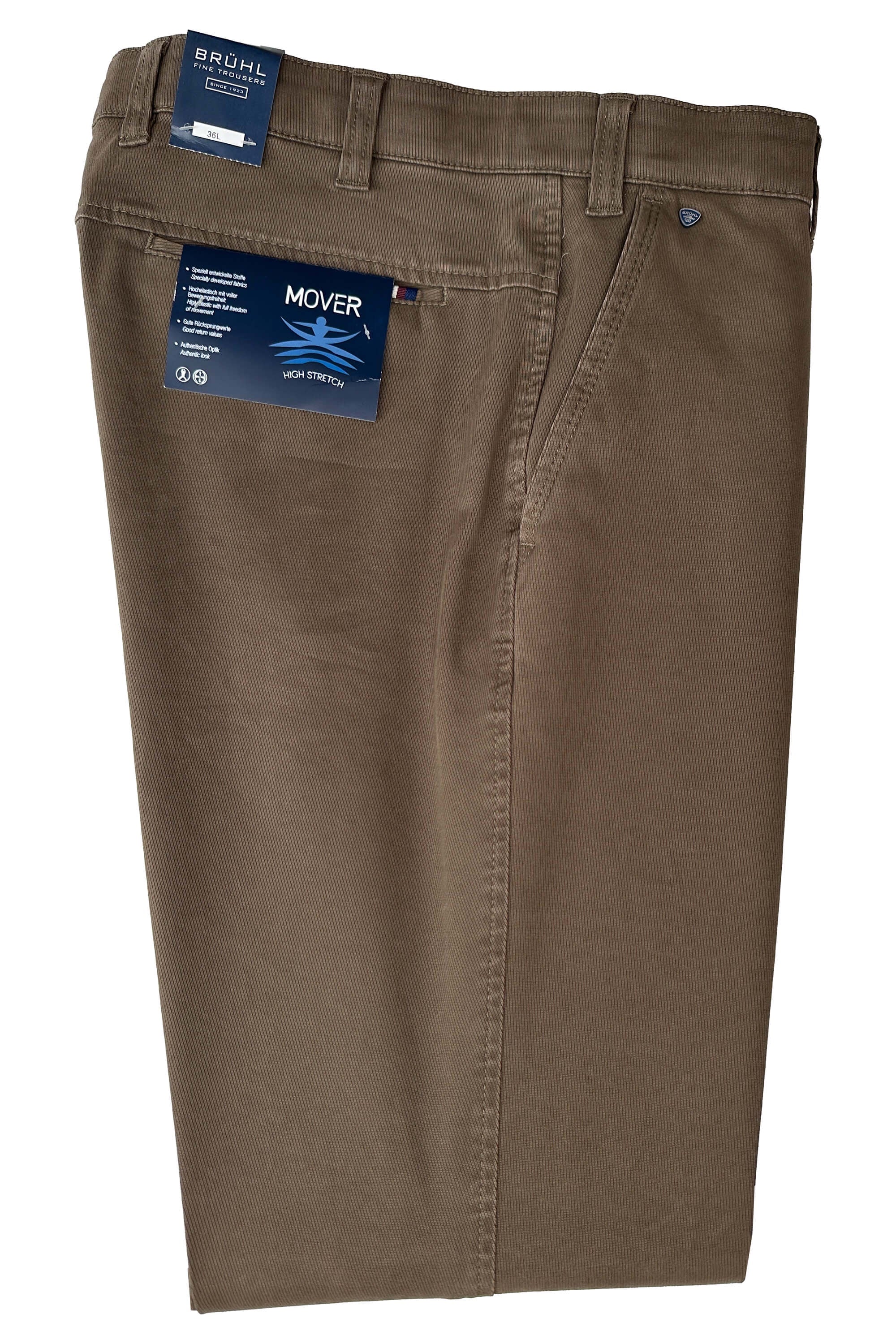 Bruhl Catania Cashmere Touch Trousers Brown